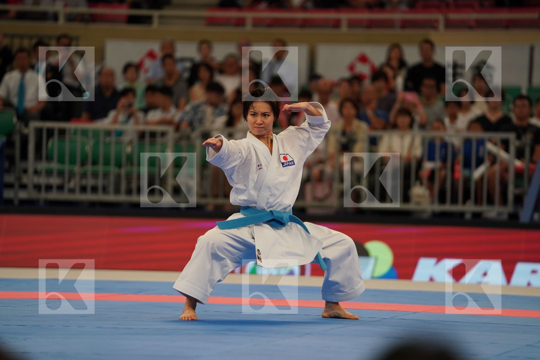 IWAMOTO EMIRI (JAPAN) in Senior Female Kata - Bronze bout