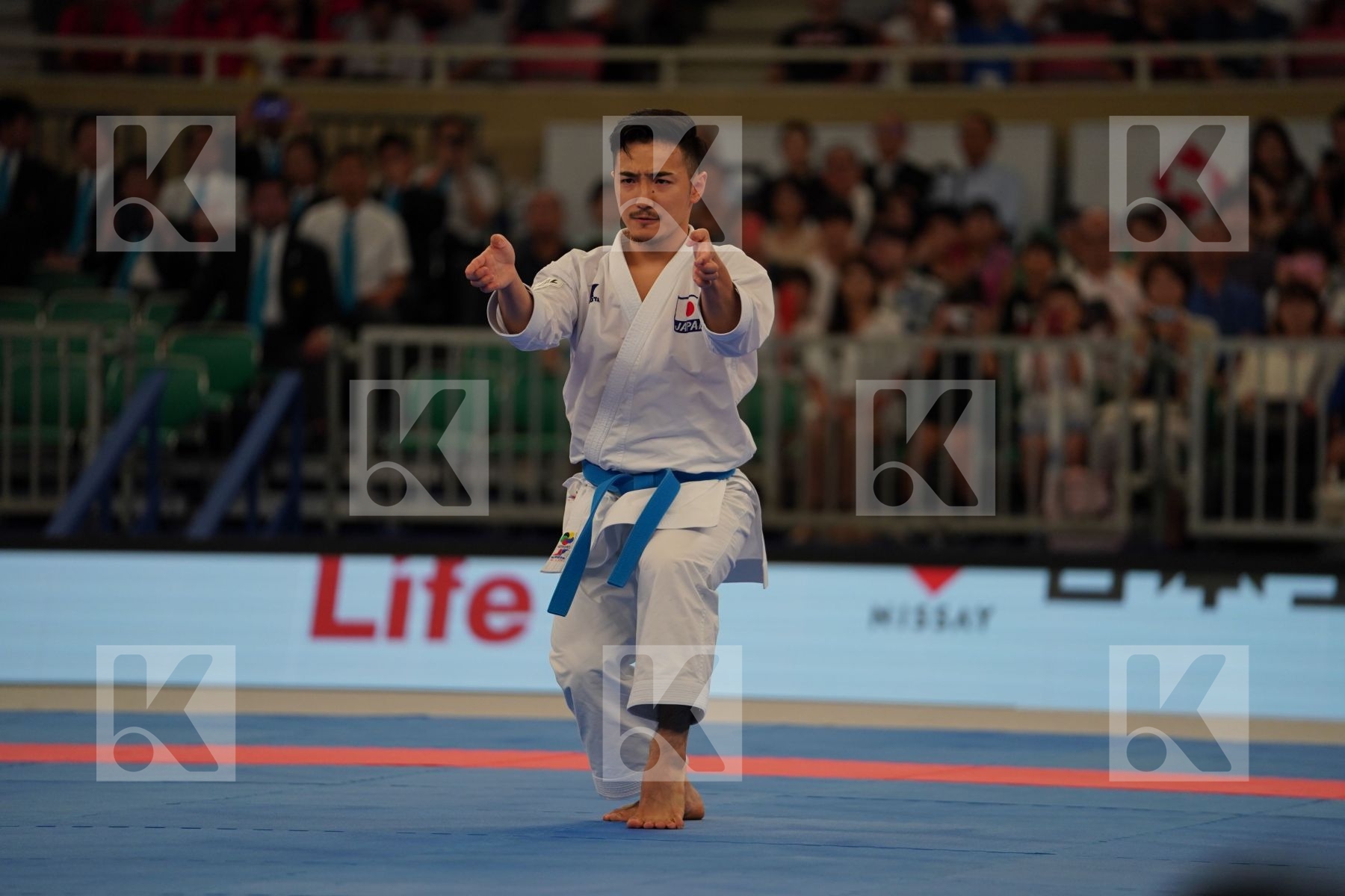 MOTO KAZUMASA (JAPAN) in Senior Male Kata - Bronze bout