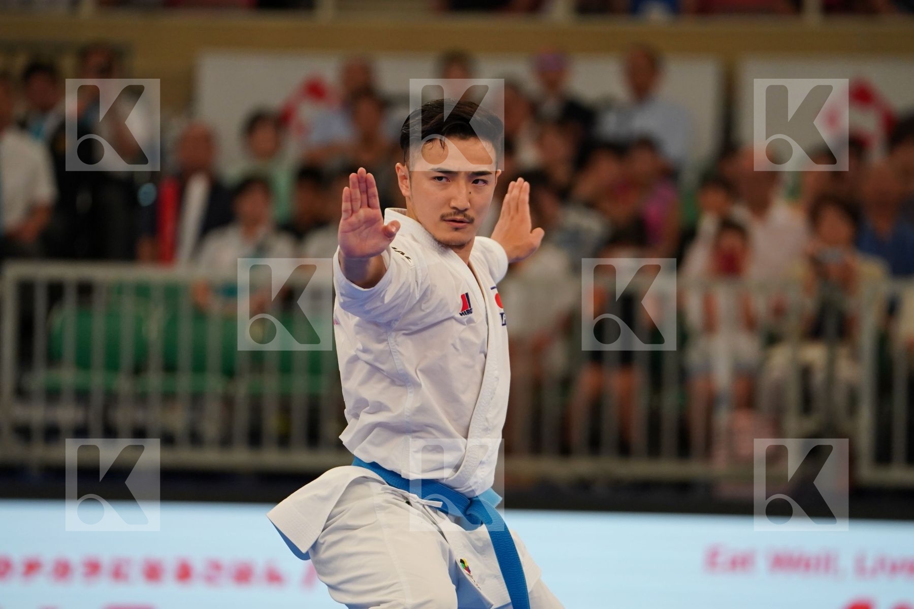 MOTO KAZUMASA (JAPAN) in Senior Male Kata - Bronze bout