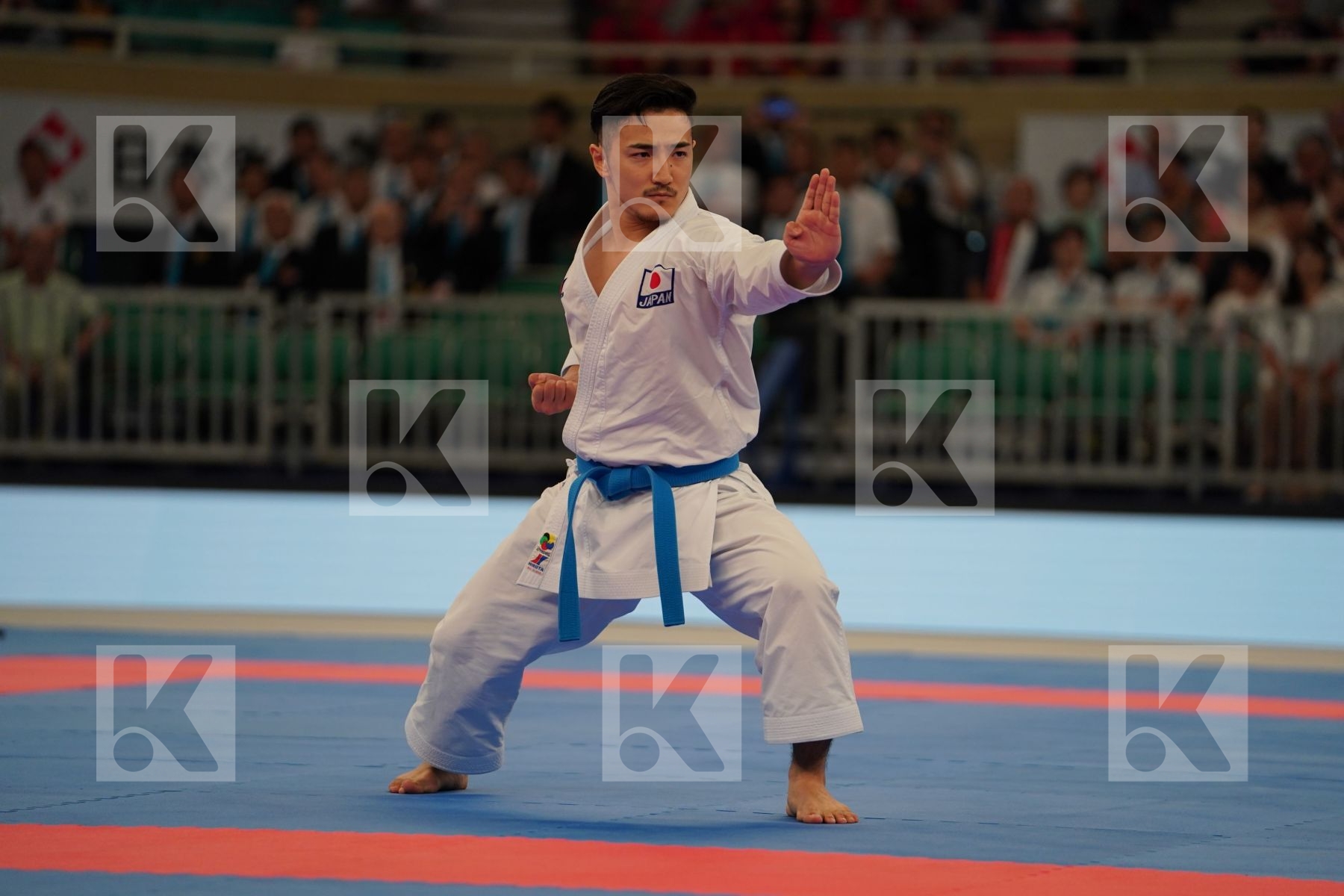 MOTO KAZUMASA (JAPAN) in Senior Male Kata - Bronze bout