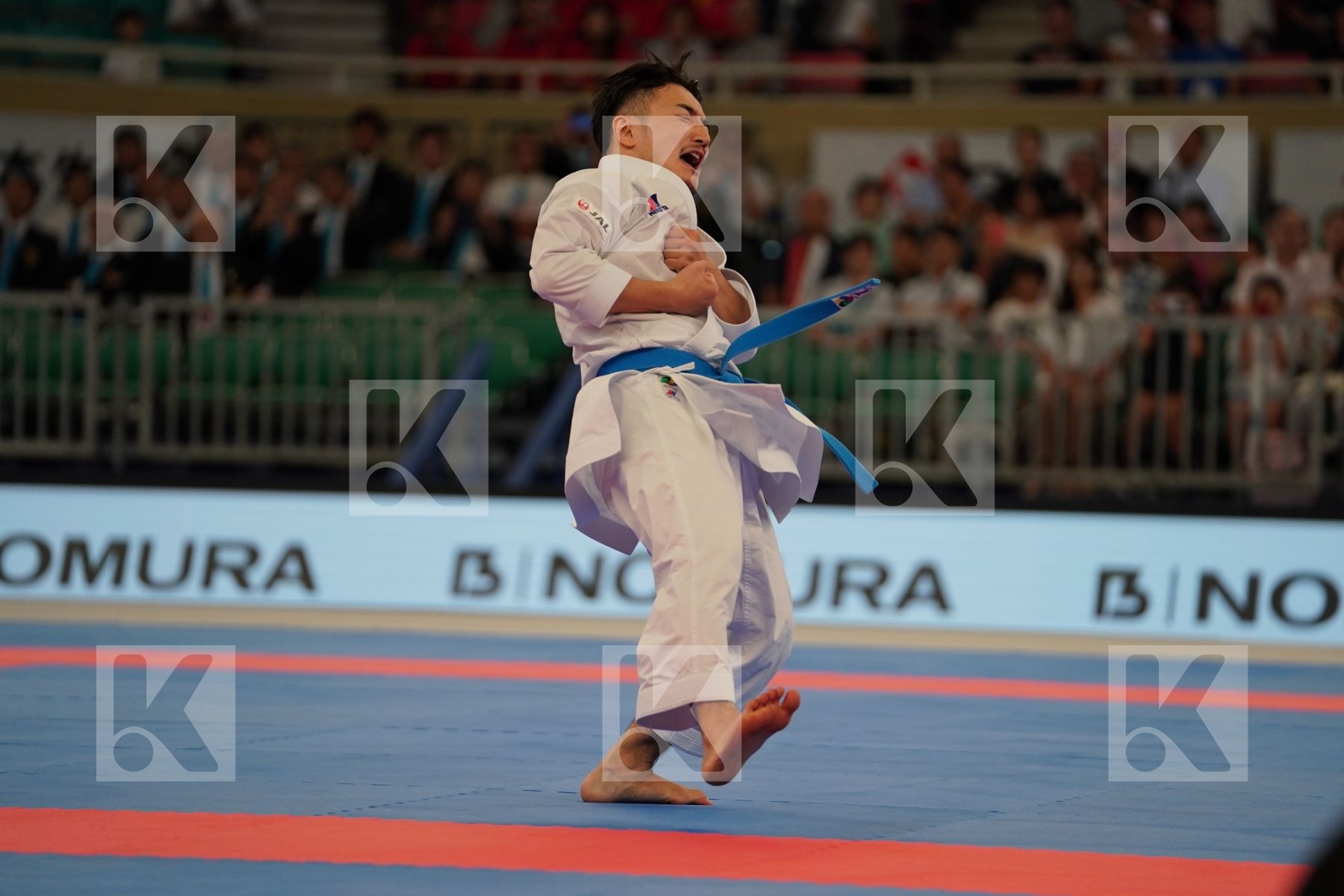 MOTO KAZUMASA (JAPAN) in Senior Male Kata - Bronze bout