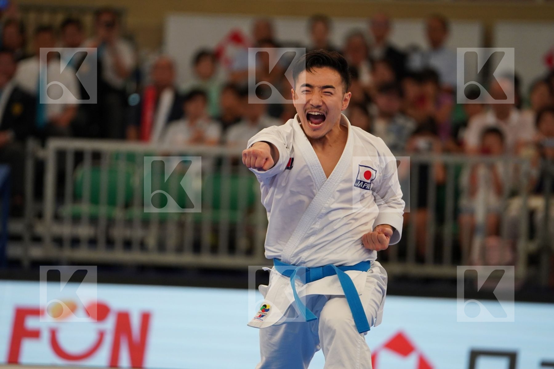 MOTO KAZUMASA (JAPAN) in Senior Male Kata - Bronze bout