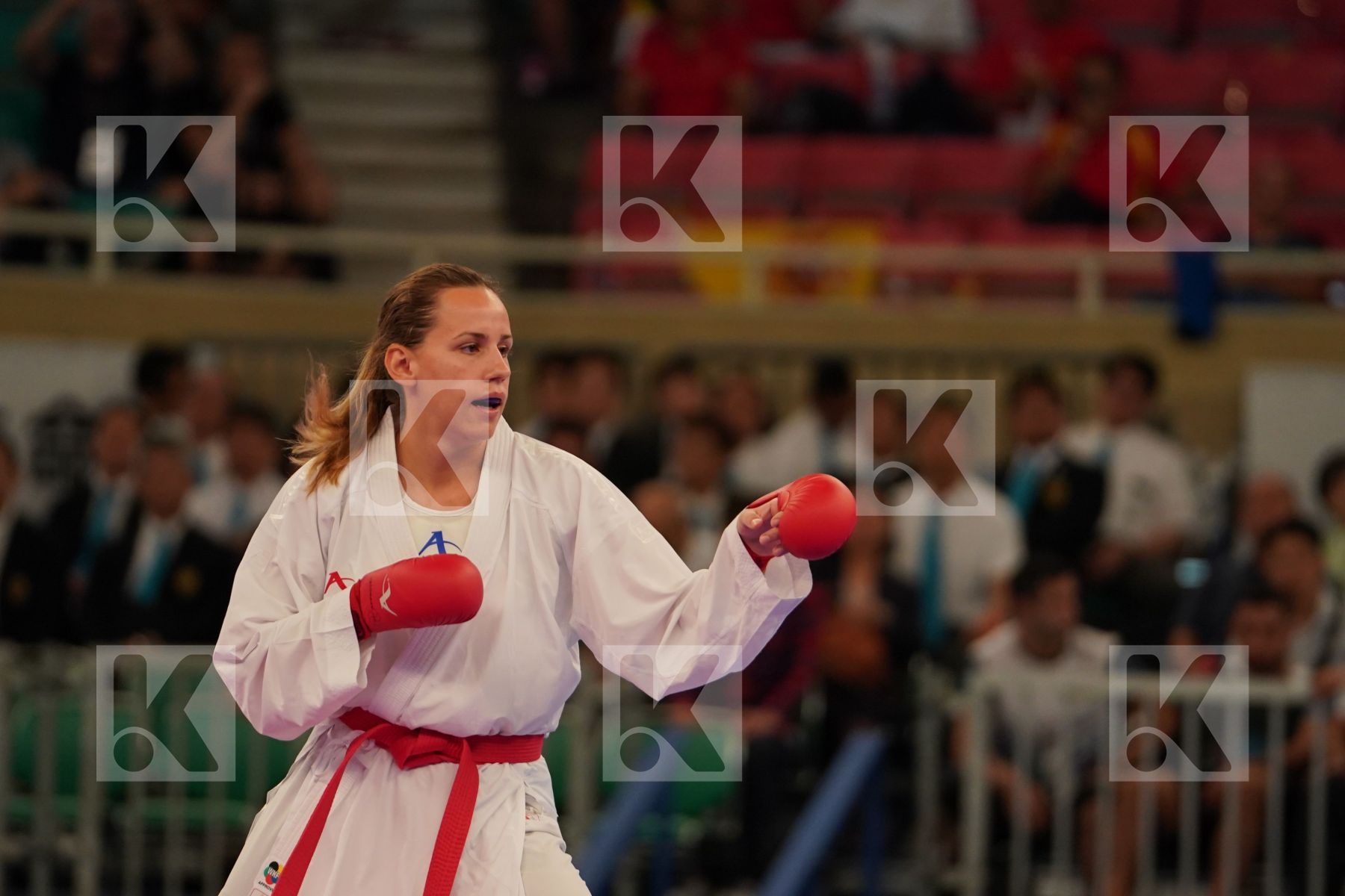 WASOWICZ MAYA (USA) vs KEINANEN TITTA (FINLAND) in Senior Kumite 68+ Kg - Bronze bout