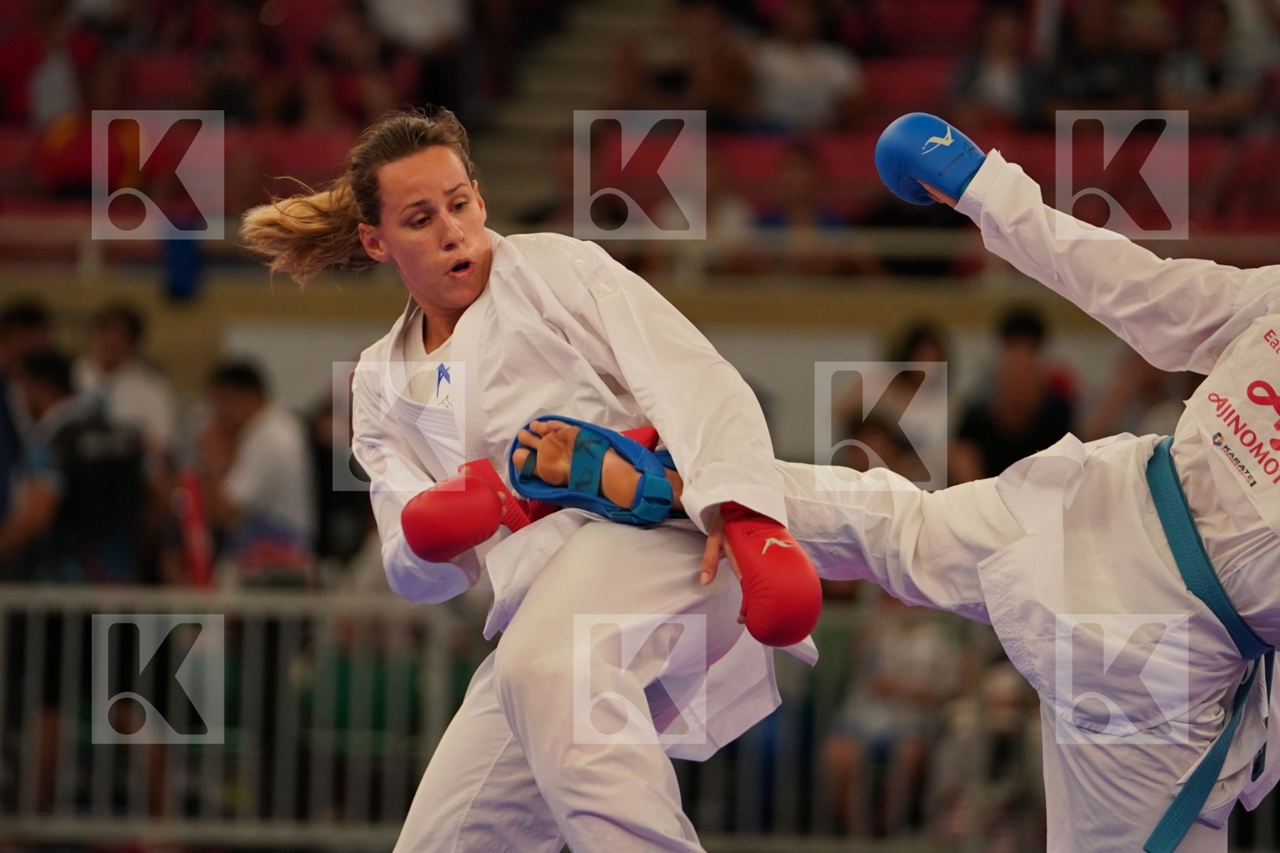 WASOWICZ MAYA (USA) vs KEINANEN TITTA (FINLAND) in Senior Kumite 68+ Kg - Bronze bout