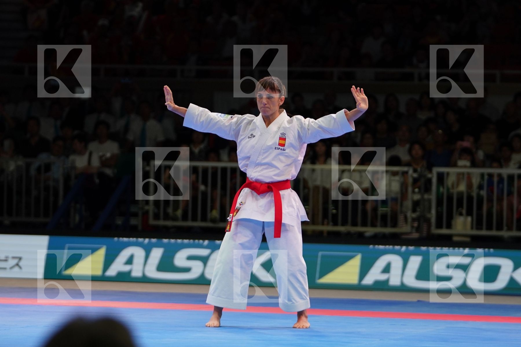 SANCHEZ SANDRA (SPAIN) in Senior Female Kata - Gold bout