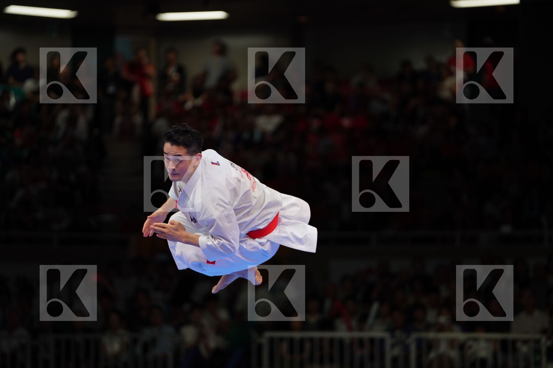 SHIMBABA ISSEI (JAPAN) in Senior Male Kata - Gold bout