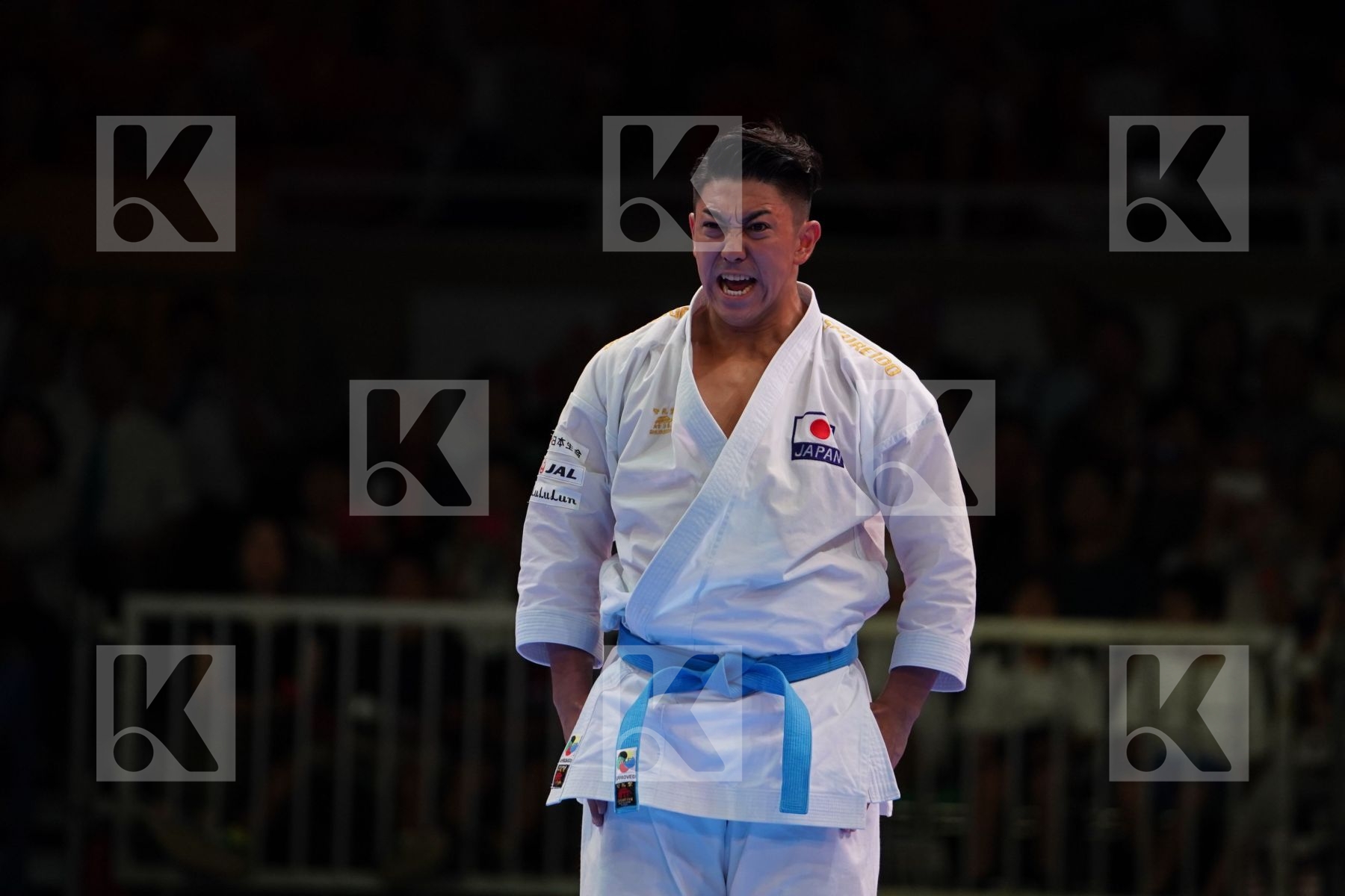 KIYUNA RYO (JAPAN) in Senior Male Kata - Gold bout