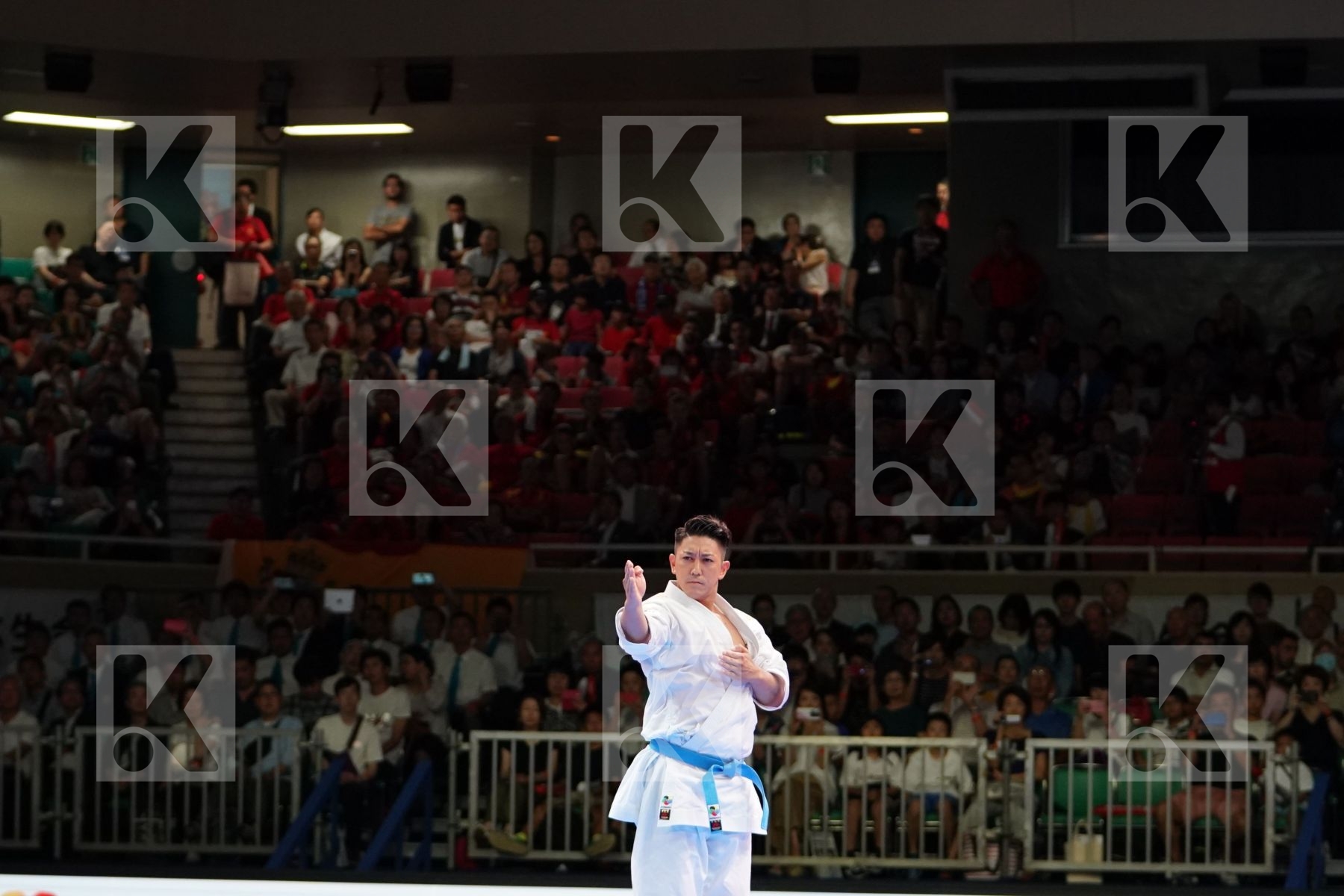 KIYUNA RYO (JAPAN) in Senior Male Kata - Gold bout