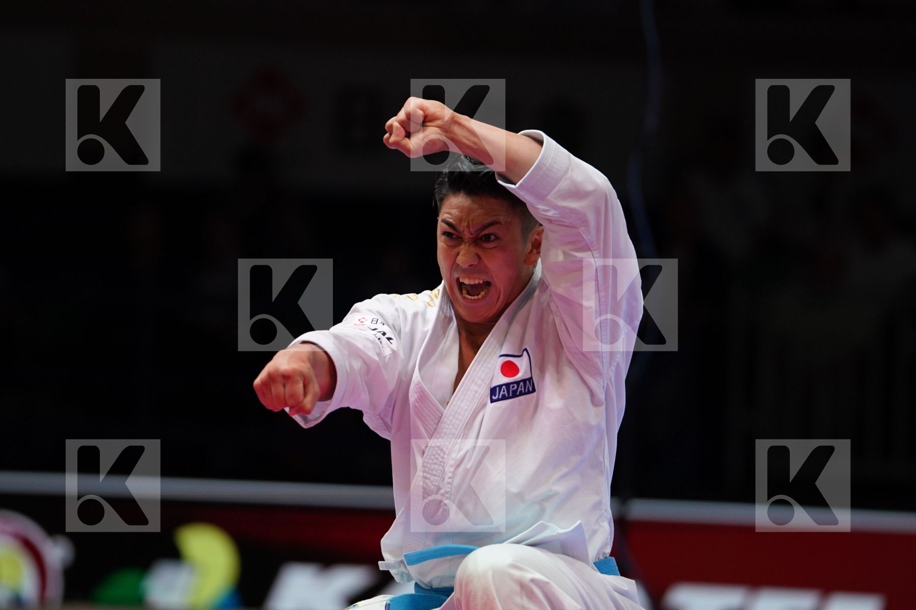 KIYUNA RYO (JAPAN) in Senior Male Kata - Gold bout