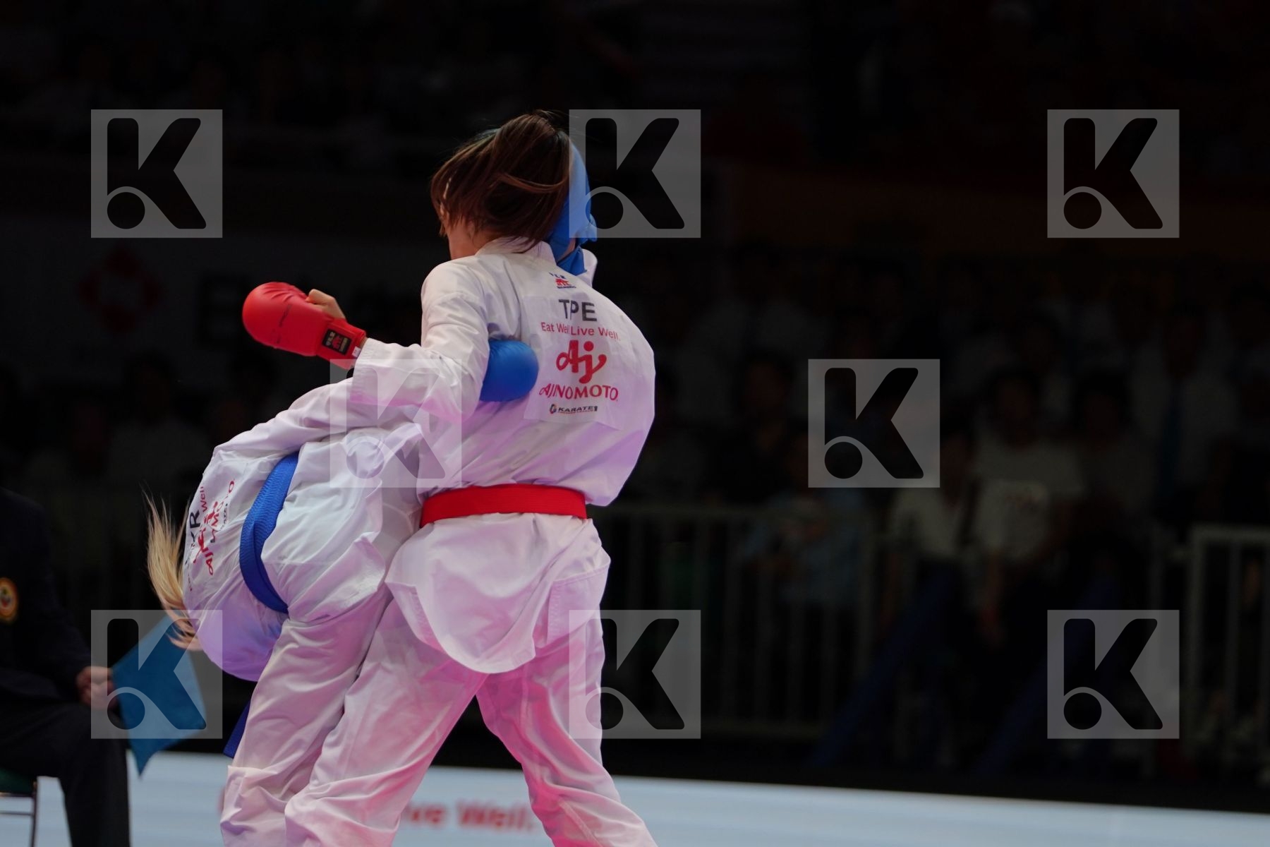 WEN TZU-YUN (CHINESE TAIPEI) vs TERLIUGA ANZHELIKA (UKRAINE) in Senior Kumite -55 Kg - Gold bout