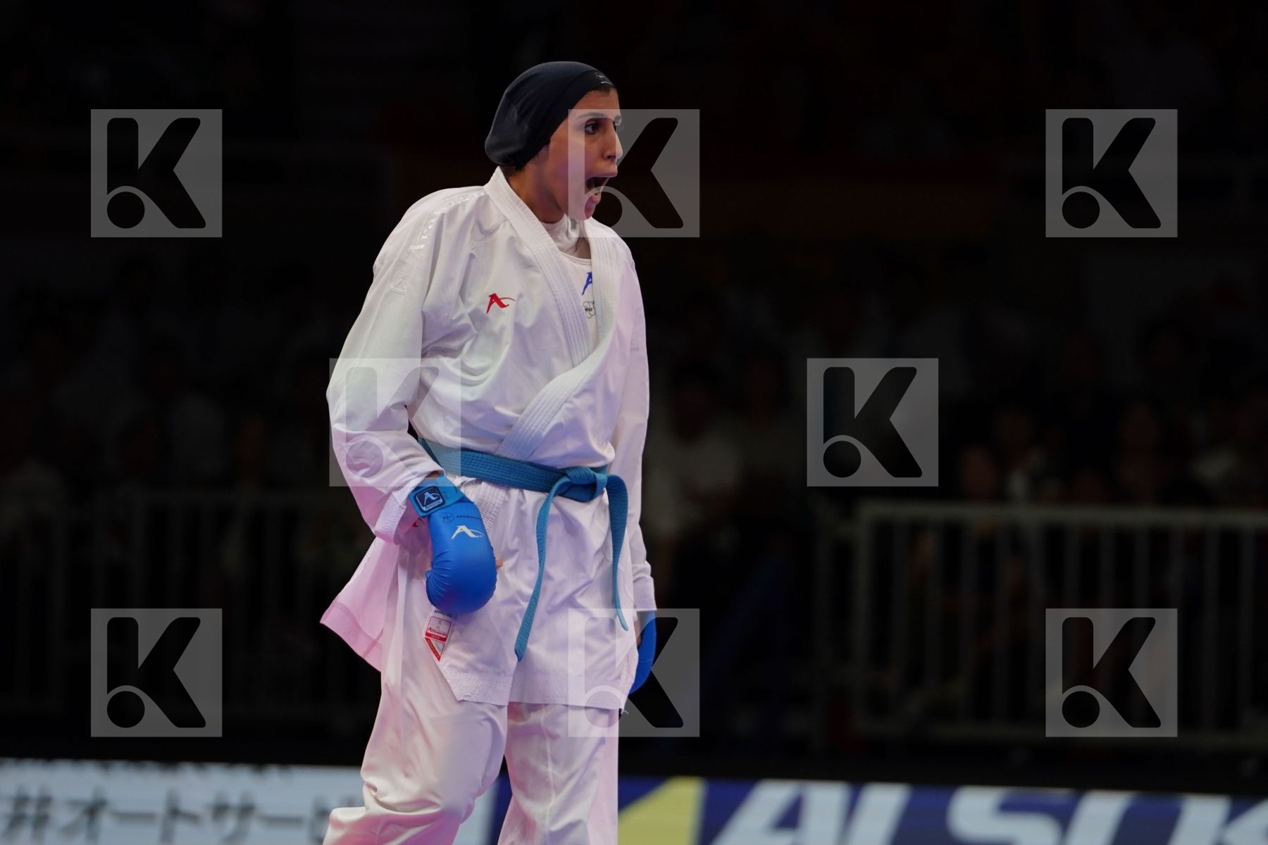 HEURTAULT LEILA (FRANCE) vs LOTFY GIANA (EGYPT) in Senior Kumite -61 Kg - Gold bout
