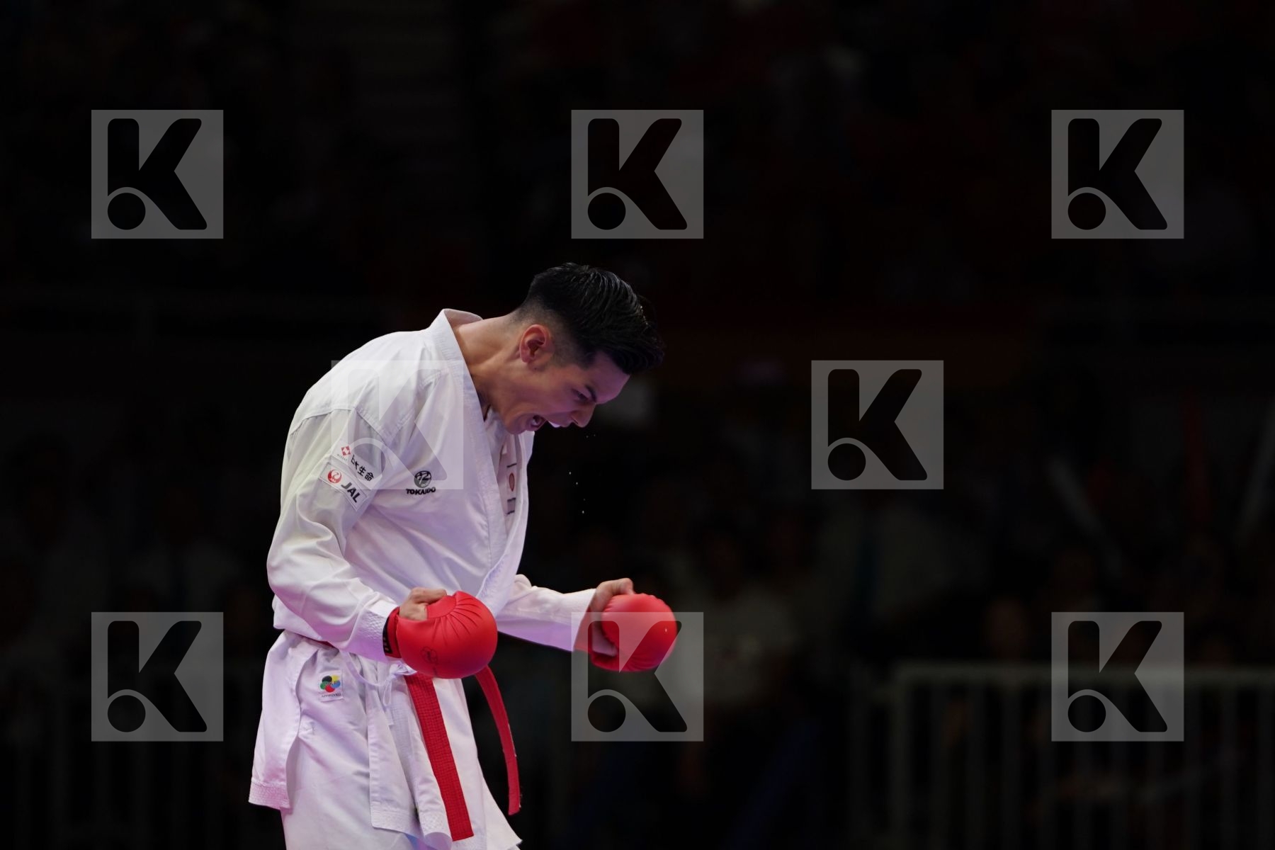 NISHIMURA KEN (JAPAN) VS AGHAYEV RAFAEL (AZERBAIJAN) in Senior Kumite -75 Kg - Gold bout