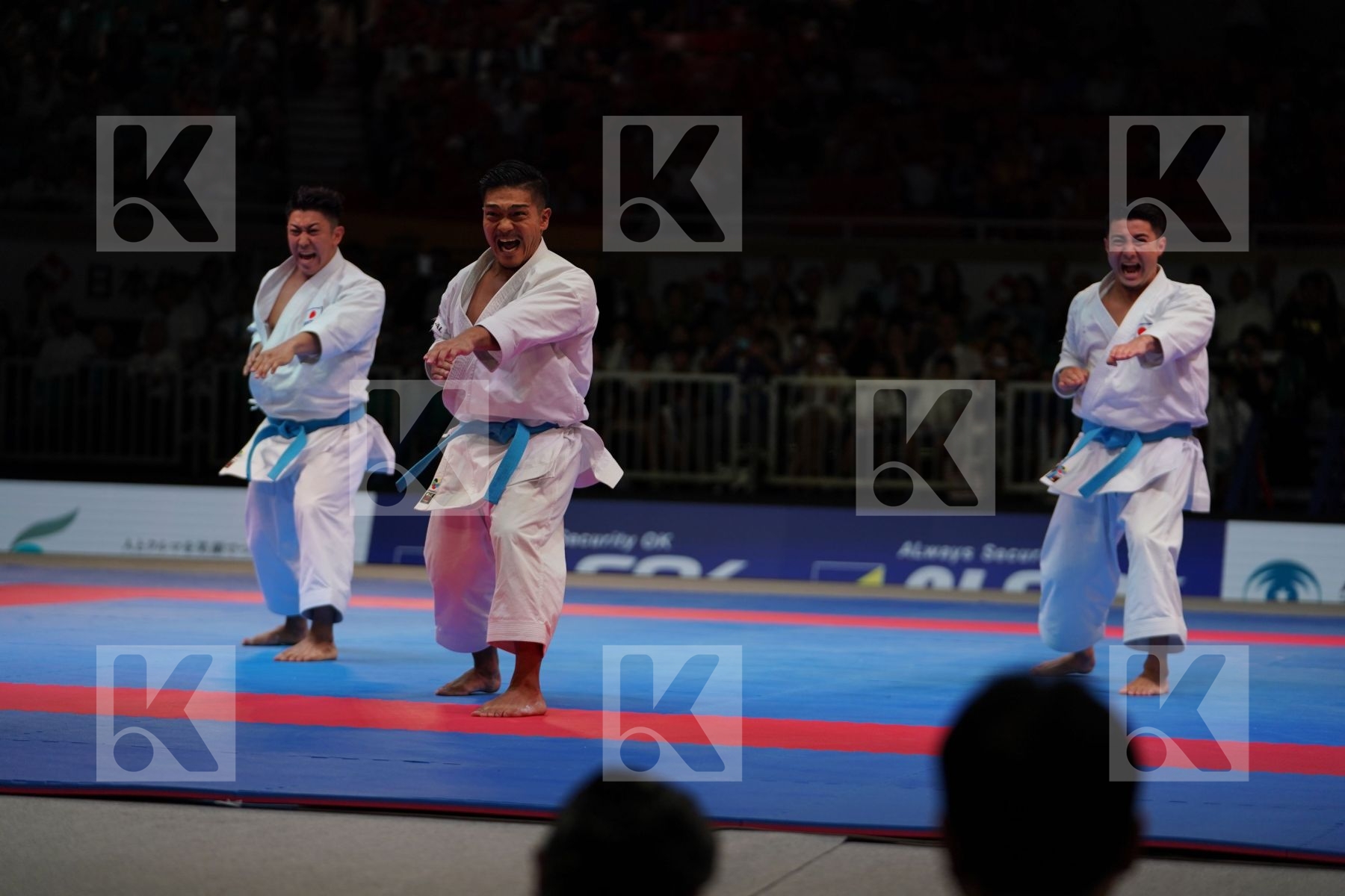 JAPAN in Senior Team Male Kata - Gold bout