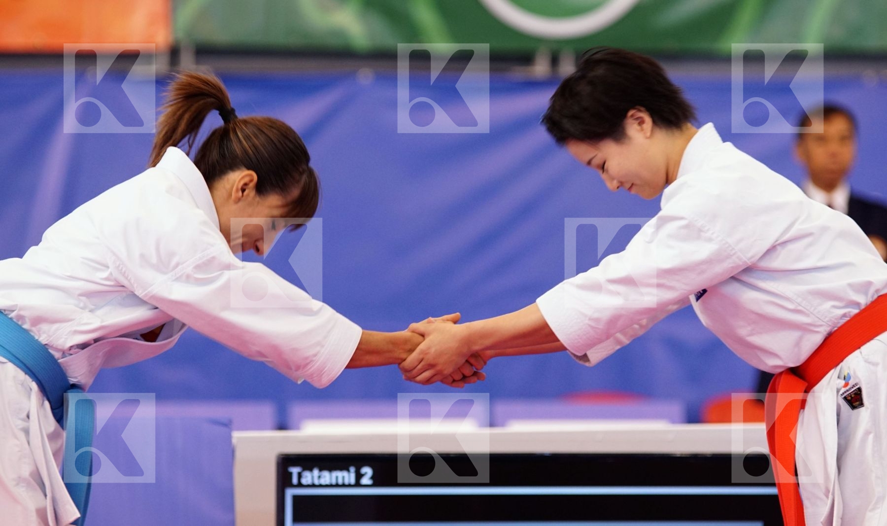 ONO HIKARU (JAPAN) vs SANCHEZ JAIME SANDRA (SPAIN) in Senior Female Kata - Gold bout