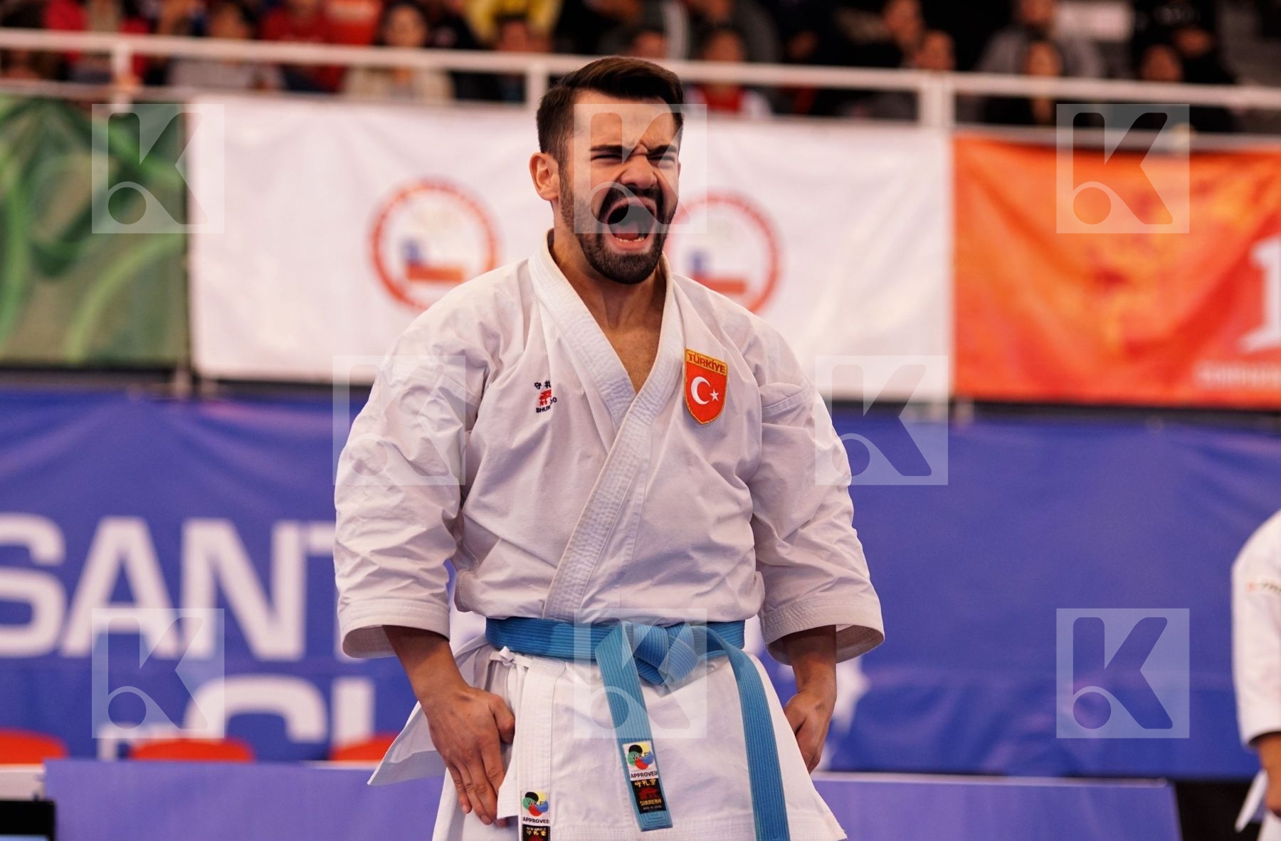 GOKTAS EMRE VEFA (TURKEY) in Senior Male Kata - Gold bout