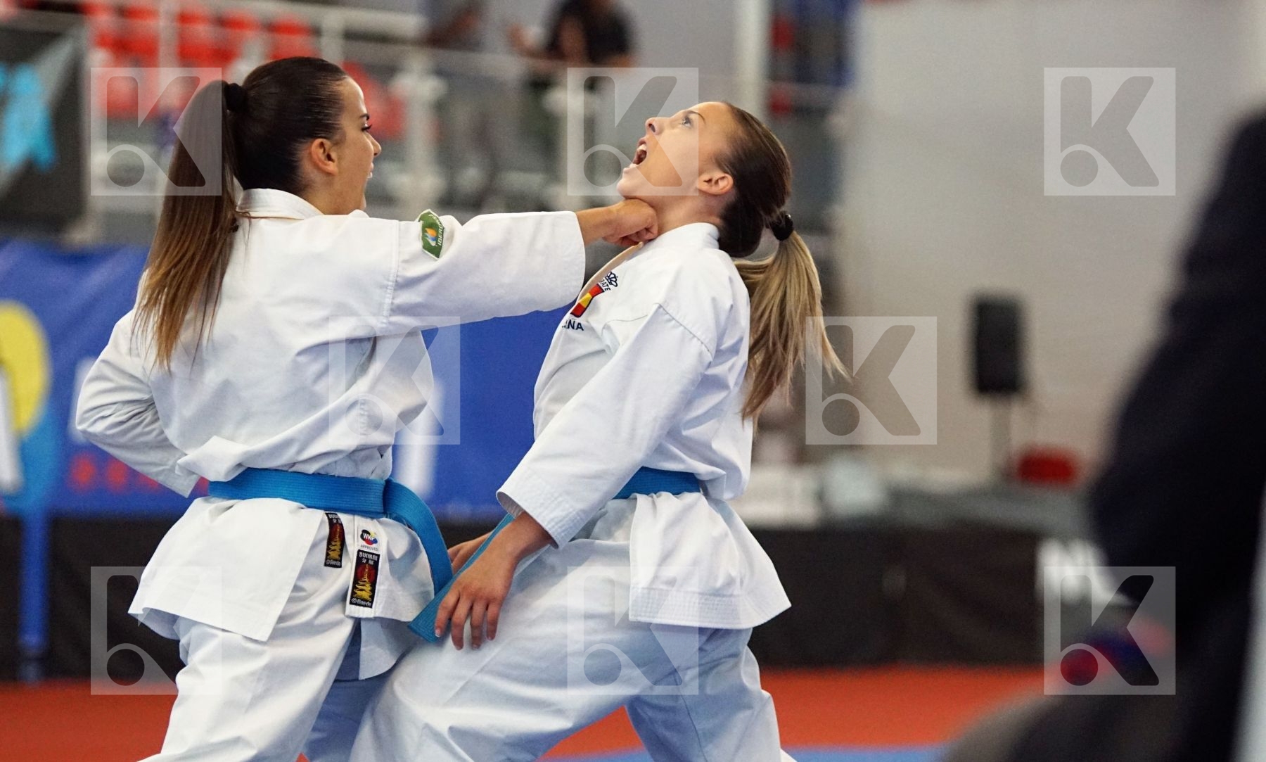 SPAIN in Senior Team Female Kata - Gold bout