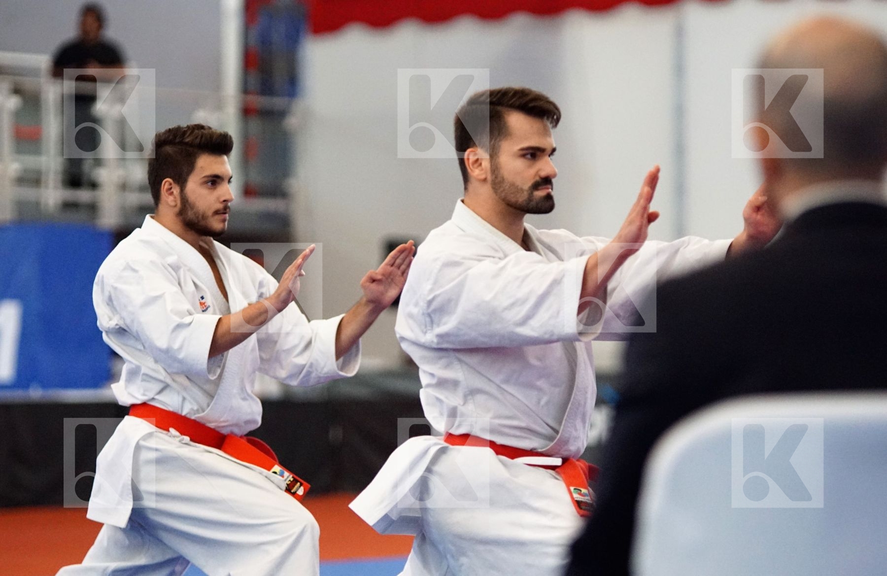 TURKEY in Senior Team Male Kata - Gold bout