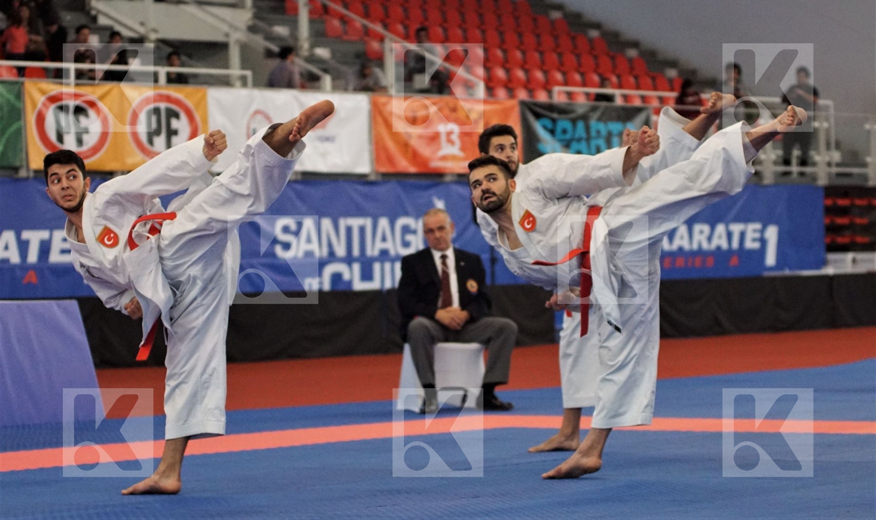 TURKEY in Senior Team Male Kata - Gold bout