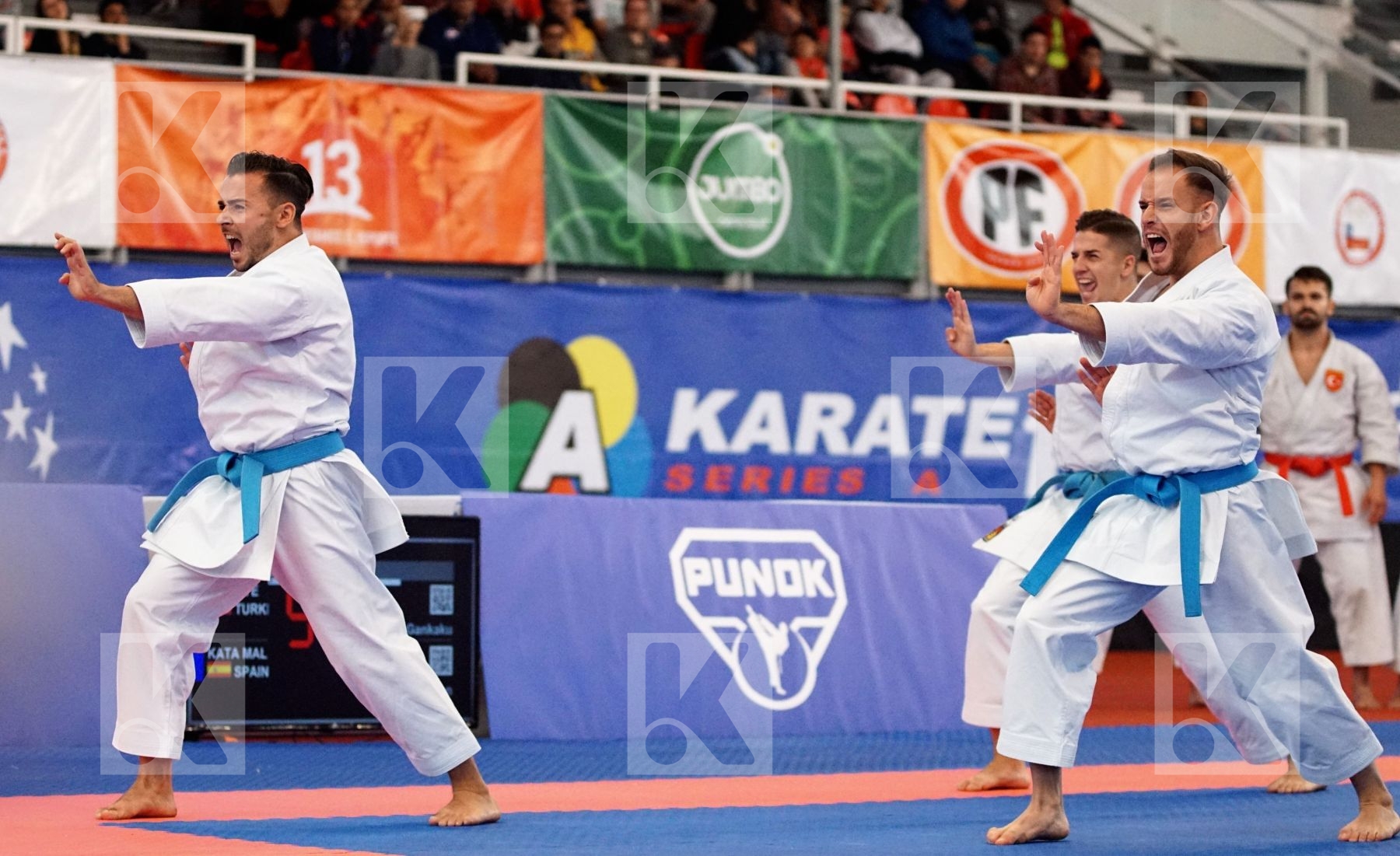 SPAIN in Senior Team Male Kata - Gold bout