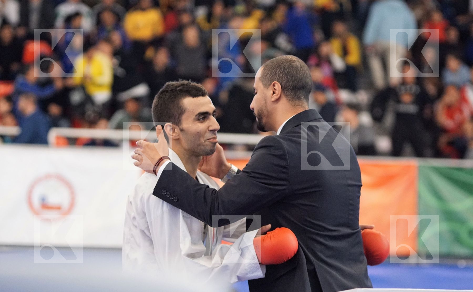 ABOEITTA KARIME 	(EGYPT) vs KAJIHARA TATSUTO (JAPAN) in Senior Kumite -60 Kg - Gold bout