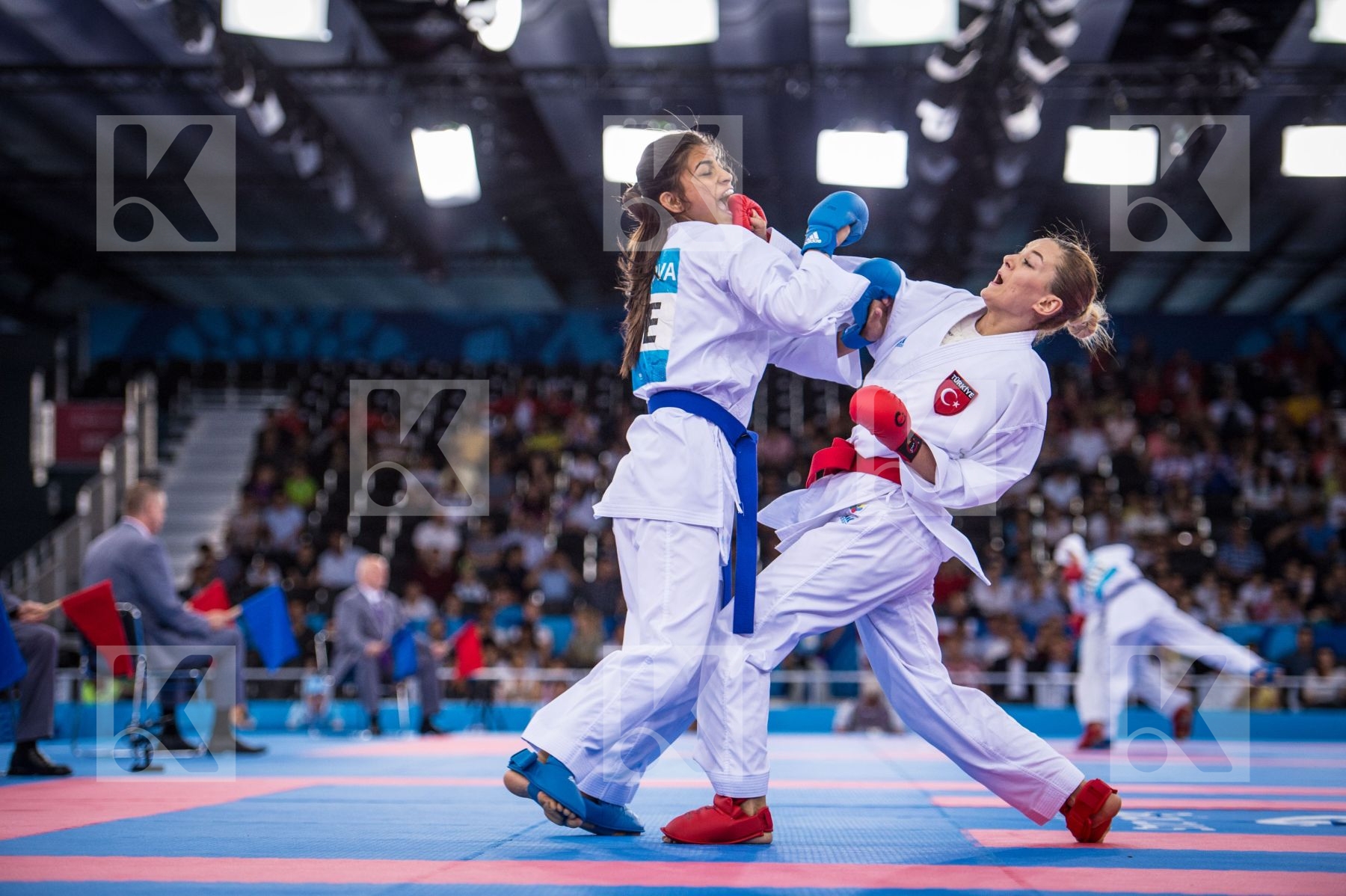 -55 kg Azerbaijan day1 Gasimova Ilaha kumite qualification Turke