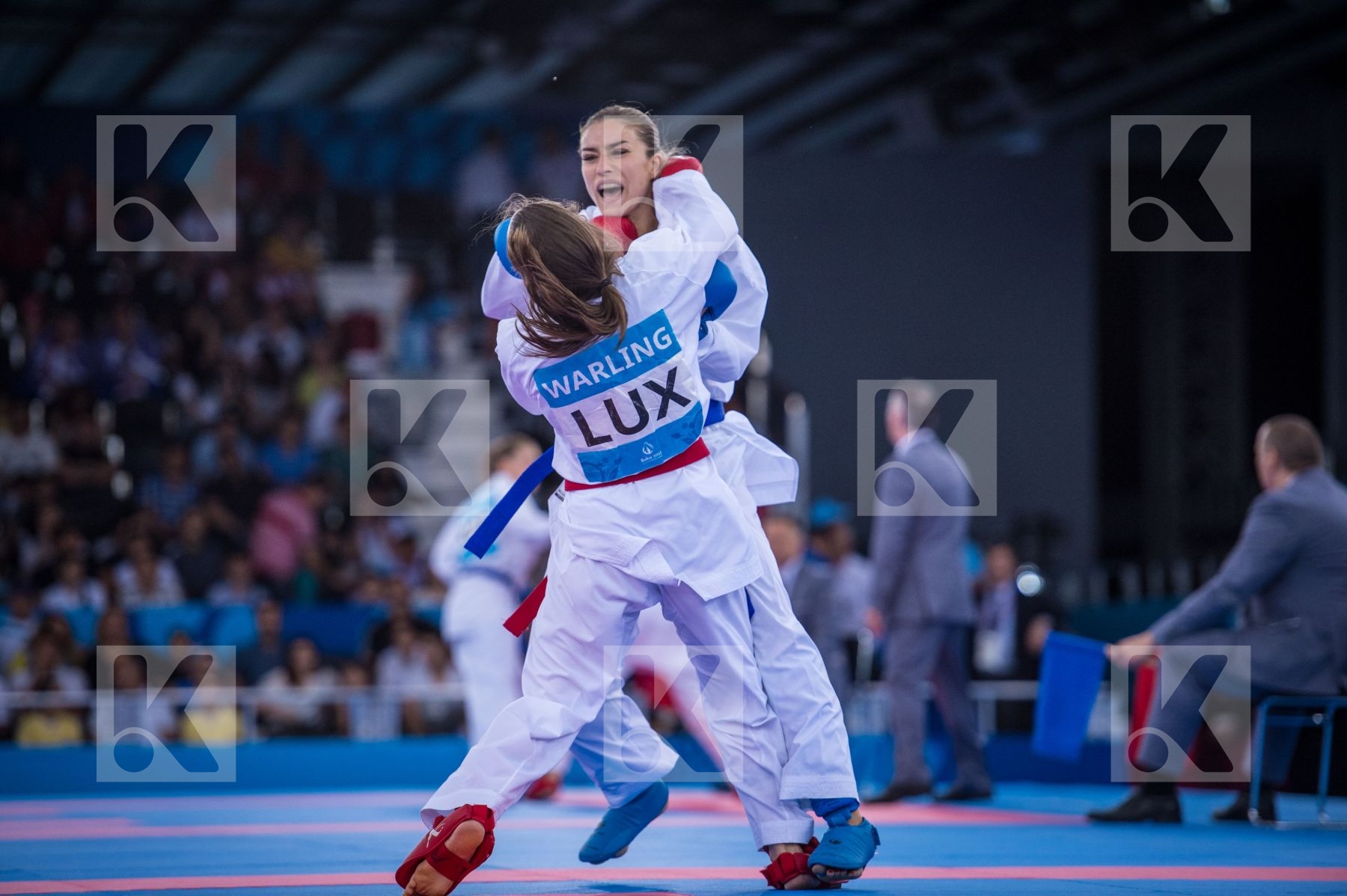-55 kg Croatia day1 Kovacevic Jelena kumite Luxembourg qualifica