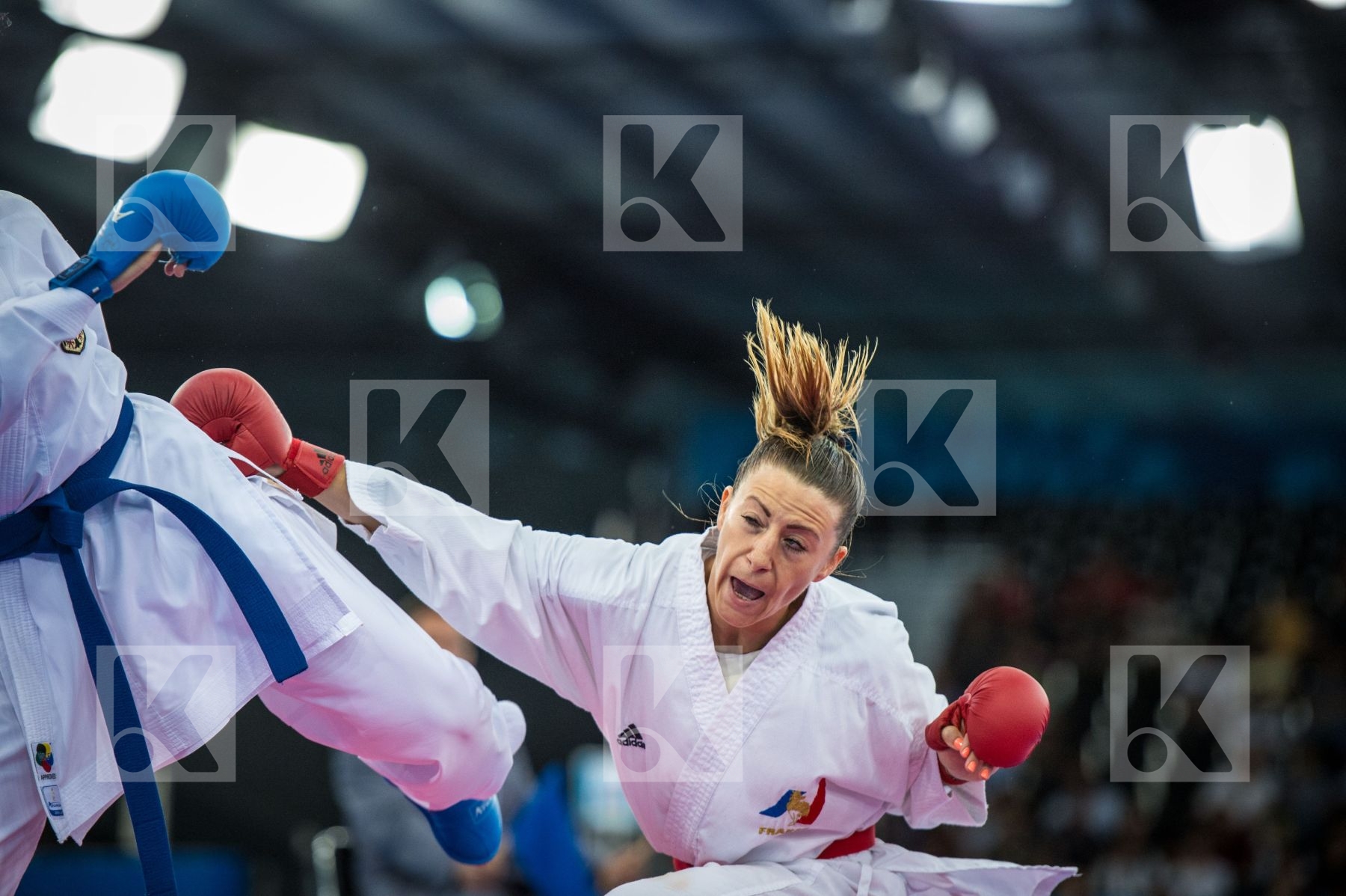 -50 kg Bugur Duygu day1 France Germany kumite qualification Recc