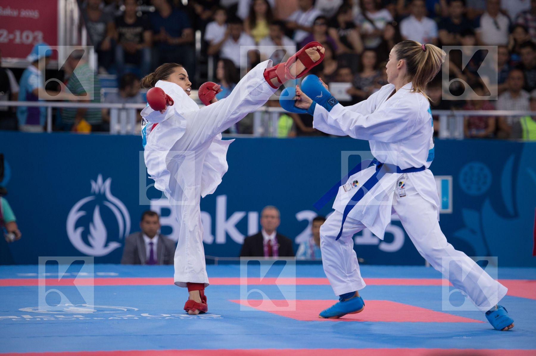 -55 kg Croatia finals France Kovacevic Jelena kumite Thouy Emili