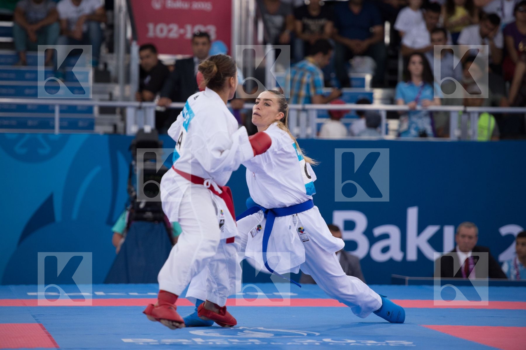 -55 kg Croatia finals France Kovacevic Jelena kumite Thouy Emili