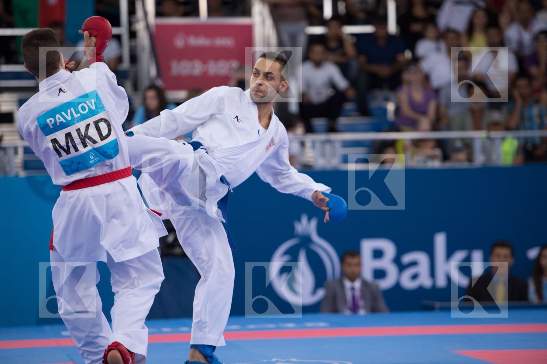 -60 kg Antic Marko finals Fyr Of Macedonia kumite Pavlov Emil Se