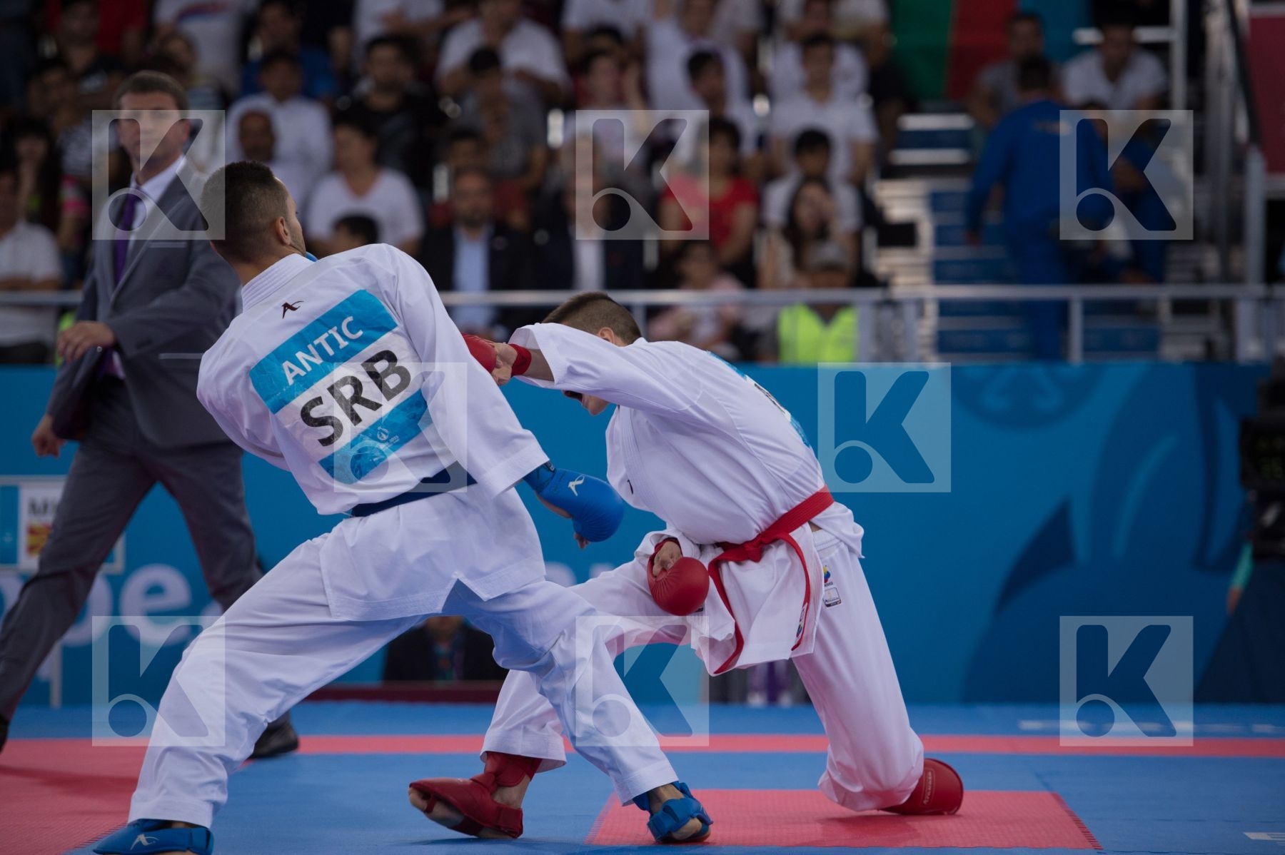 -60 kg Antic Marko finals Fyr Of Macedonia kumite Pavlov Emil Se