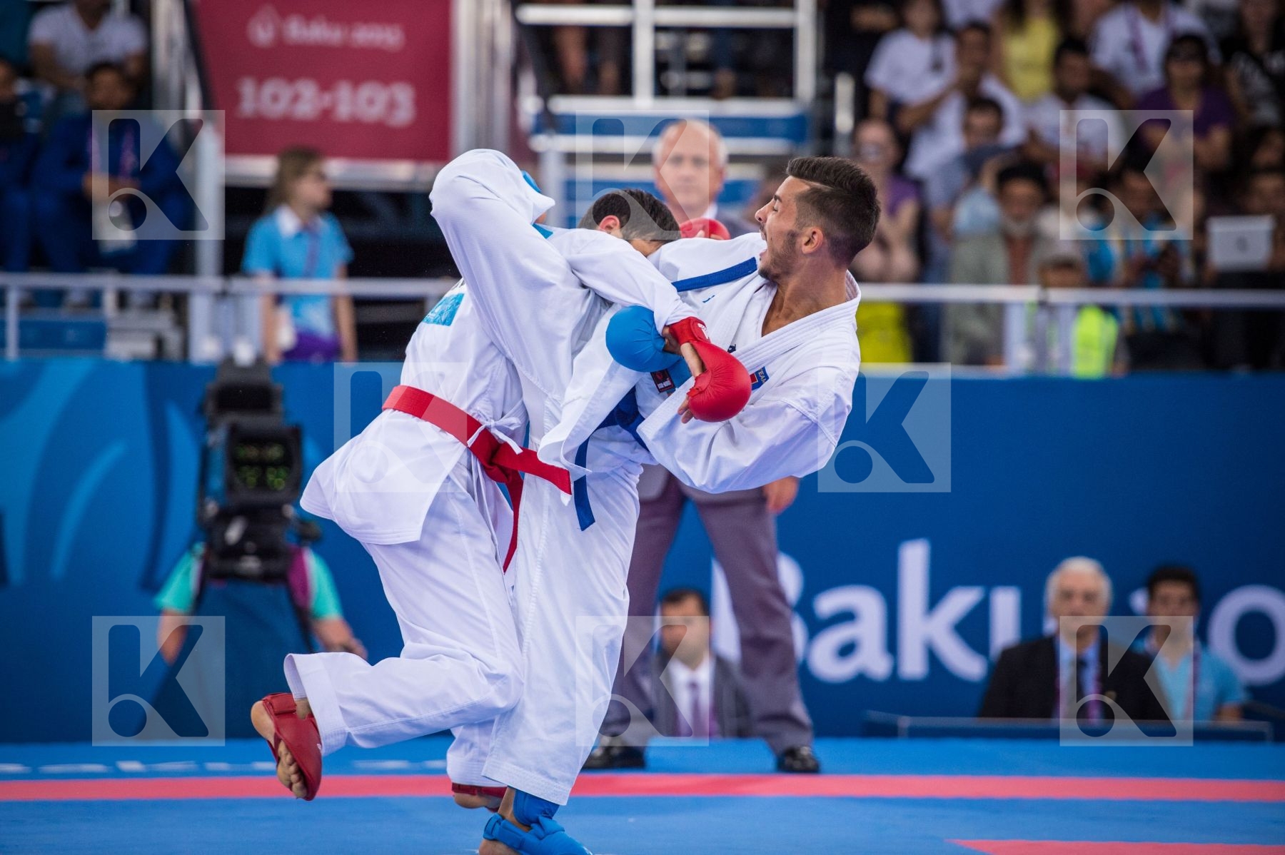 -60 kg Azerbaijan Farzaliyev Firdovsi finals Italy kumite Maresc