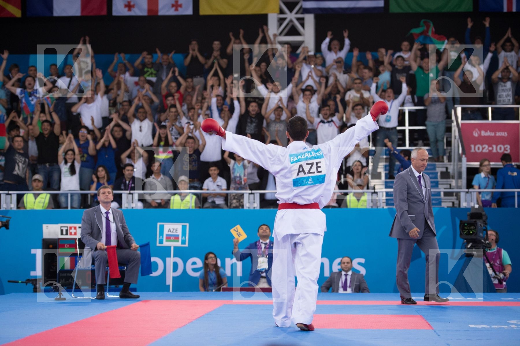 Farzaliyev Firdovsi finals kumite