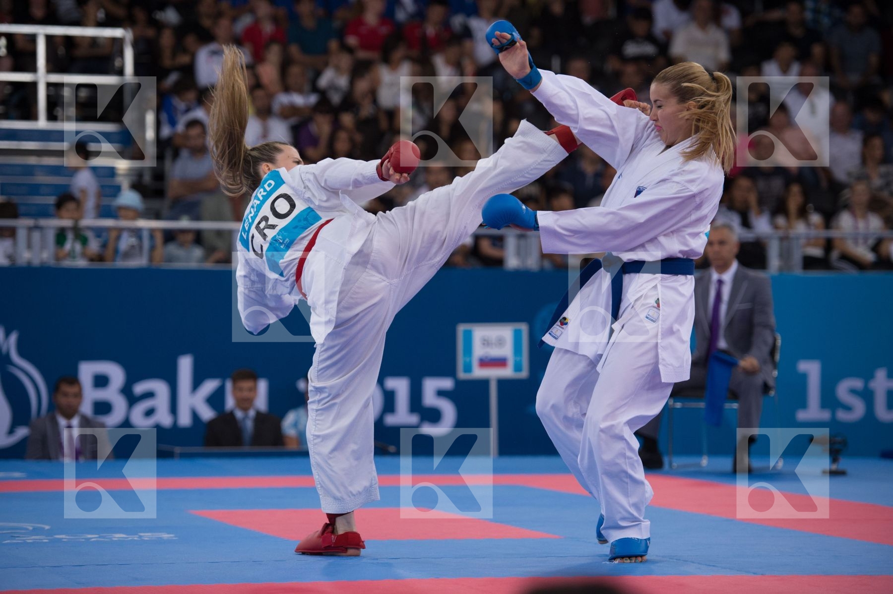 -61 kg bronze Croatia finals kumite Lenard Ana Ristic Tjasa Slov