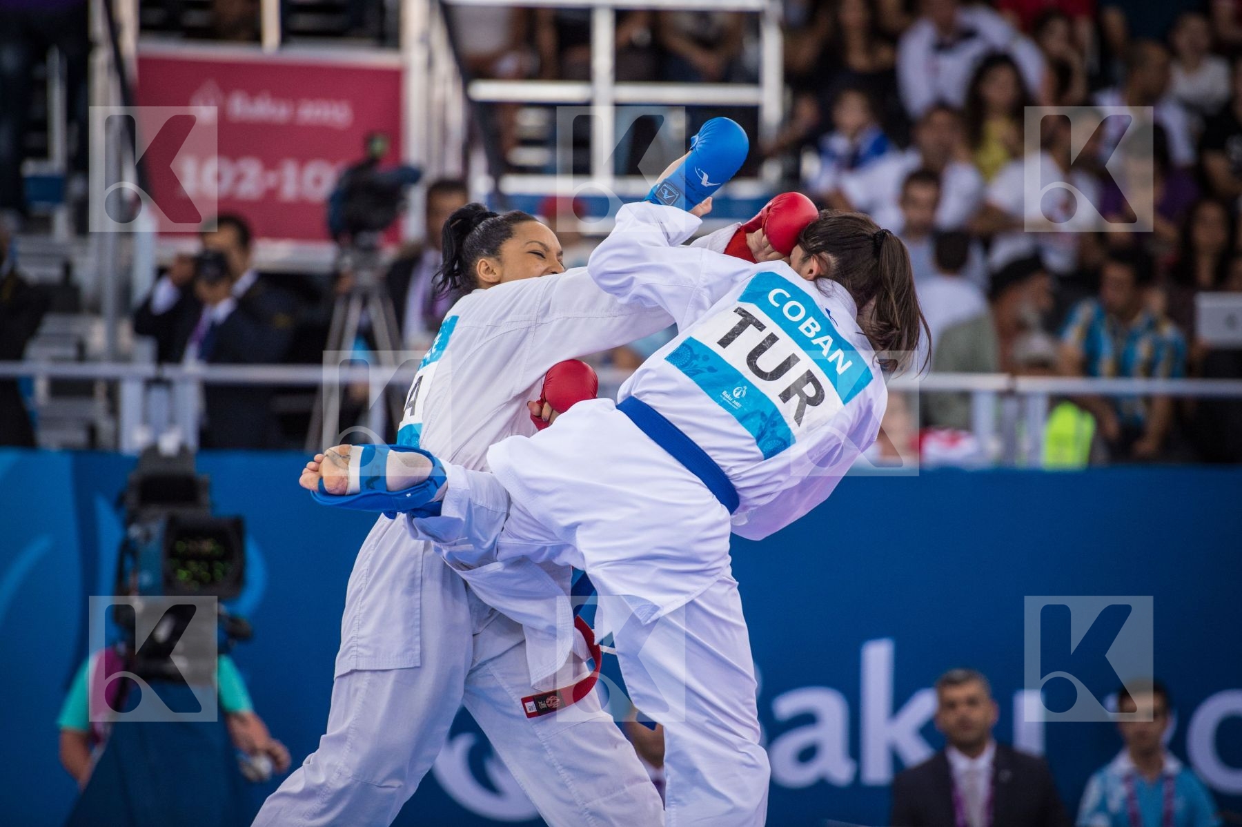 -61 kg Coban Merve finals France Ignace Lucie kumite top Turkey