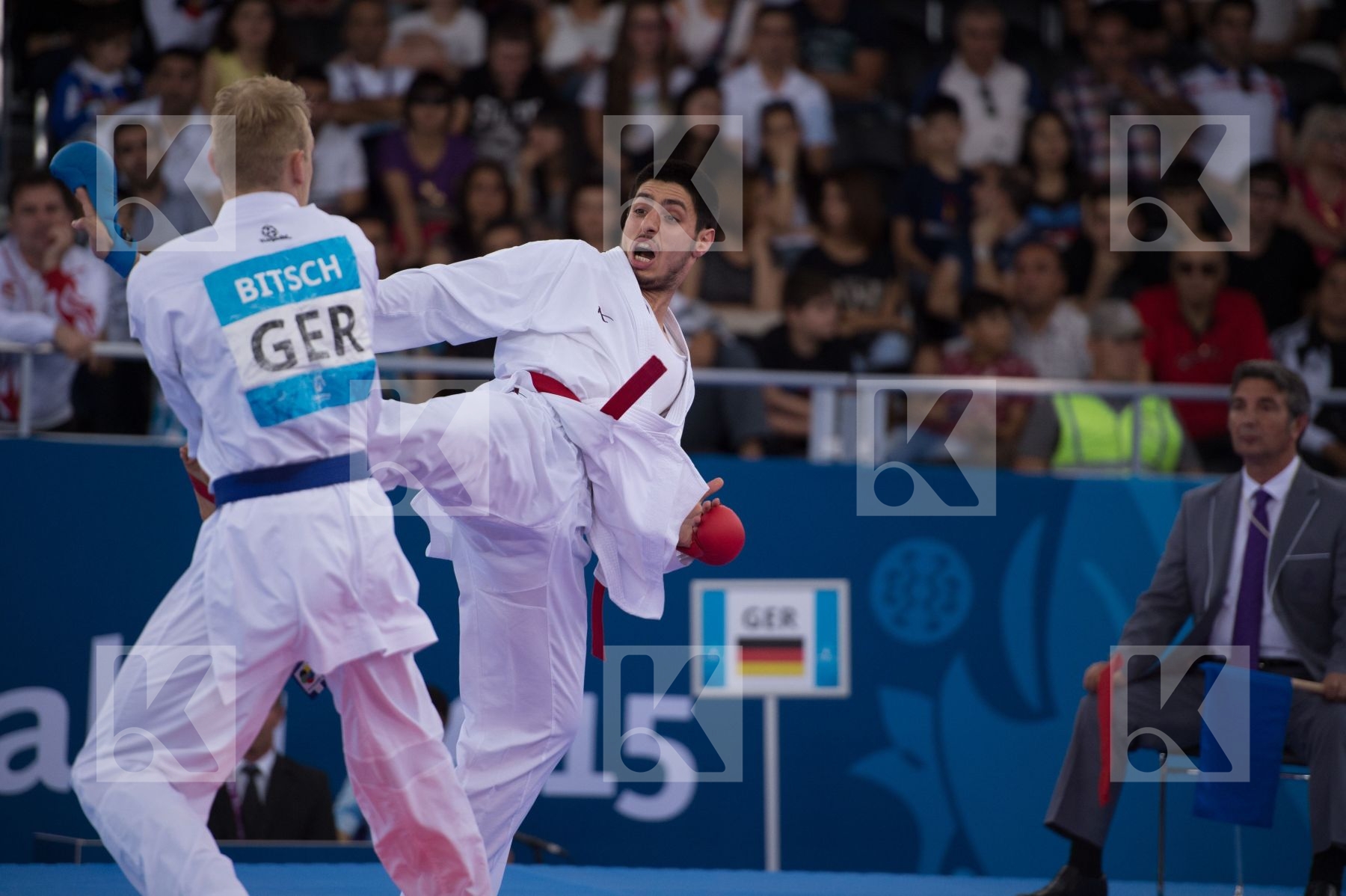 -75 kg Bitsch Noah bronze Eltemur Erman finals Germany kumite Tu