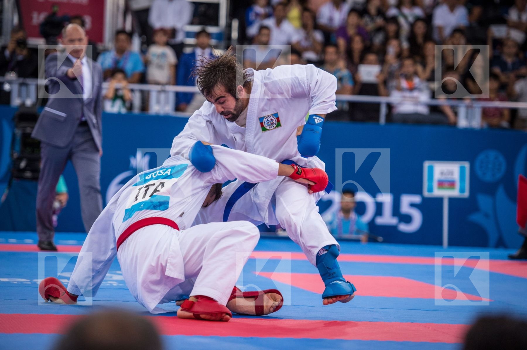 -75 kg Aghayev Rafael Azerbaijan Busa Luigi finals Italy kumite