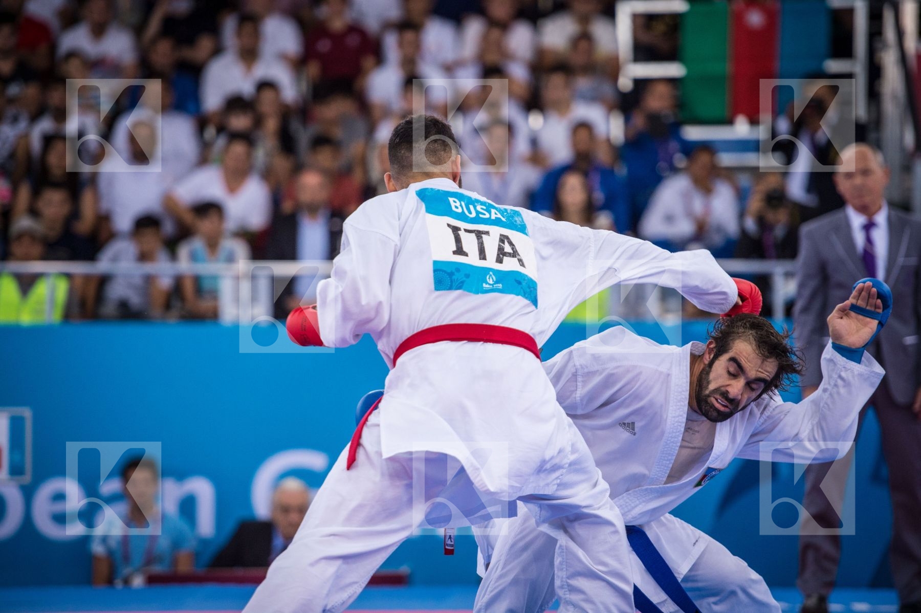 -75 kg Aghayev Rafael Azerbaijan Busa Luigi finals Italy kumite