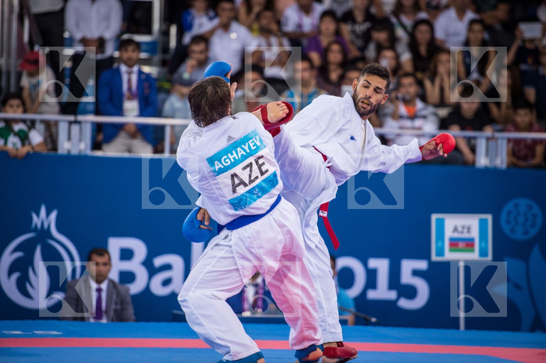 -75 kg Aghayev Rafael Azerbaijan Busa Luigi finals Italy kumite