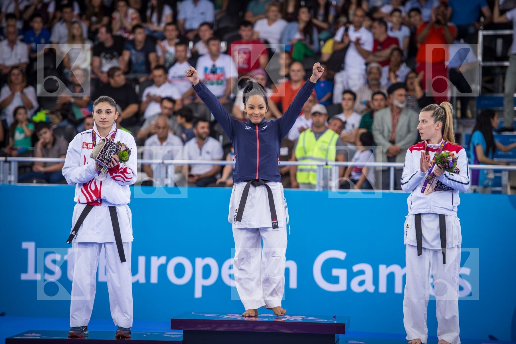 -61 kg Coban Merve Croatia finals France Ignace Lucie kumite Len