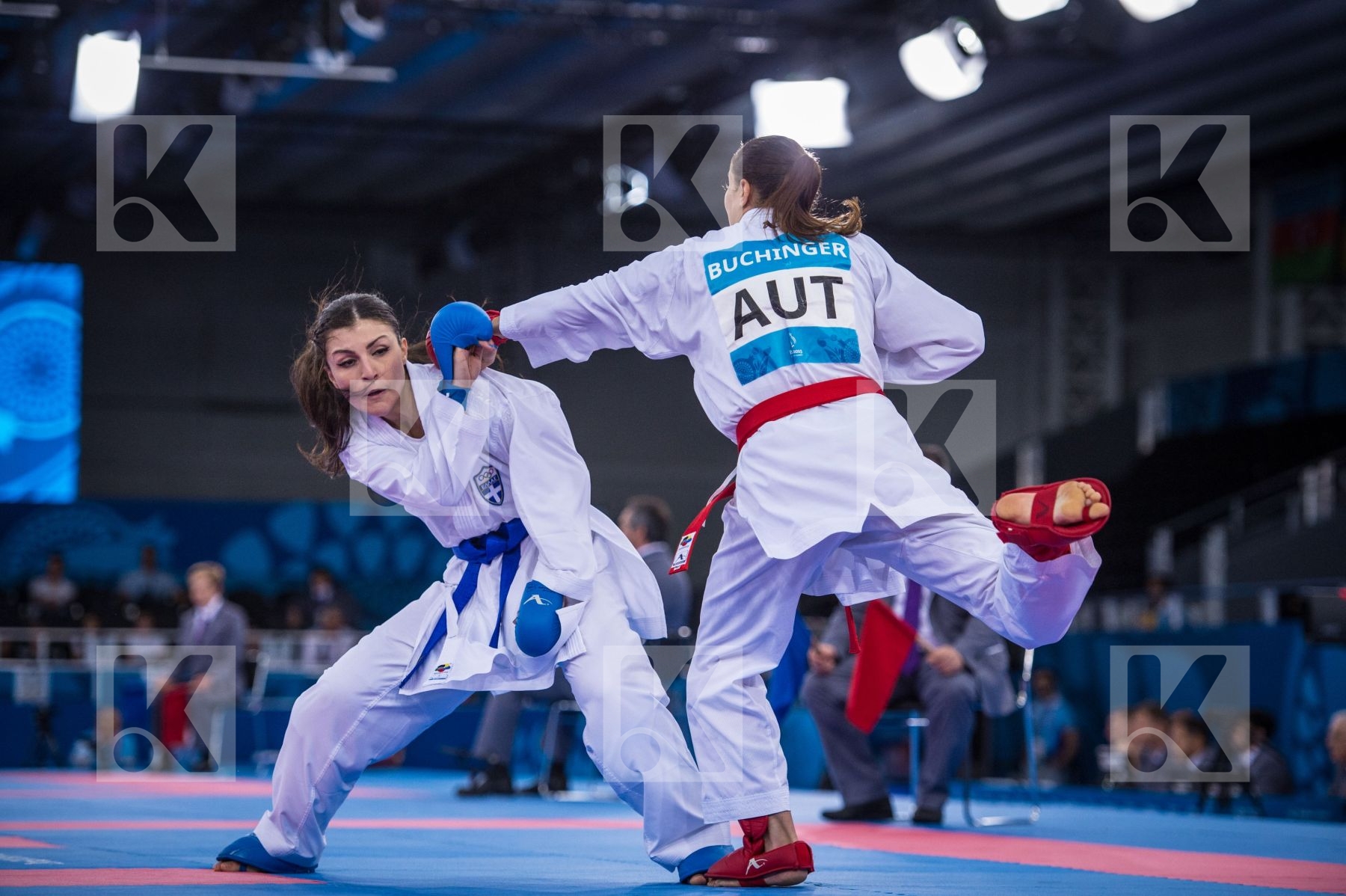 -68 kg Austria Buchinger Alisa day2 Greece kumite Panetsidou Vas