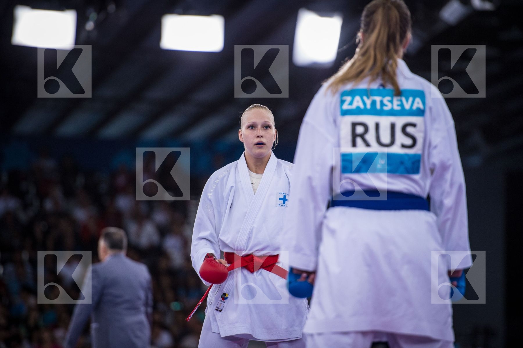 +68 kg day2 Finland kumite Kuusisto Helena qualification Russia