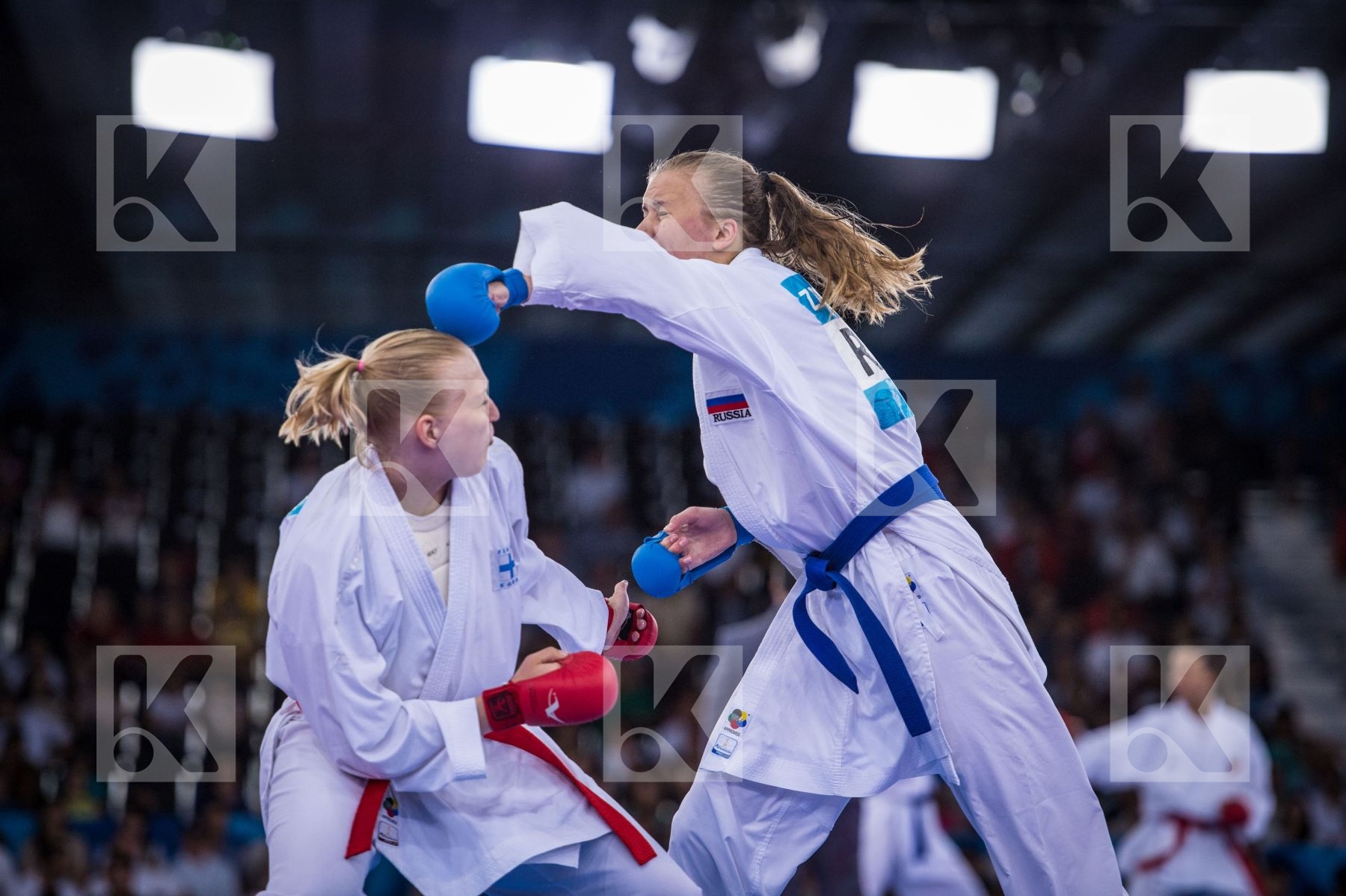 +68 kg day2 Finland kumite Kuusisto Helena qualification Russia