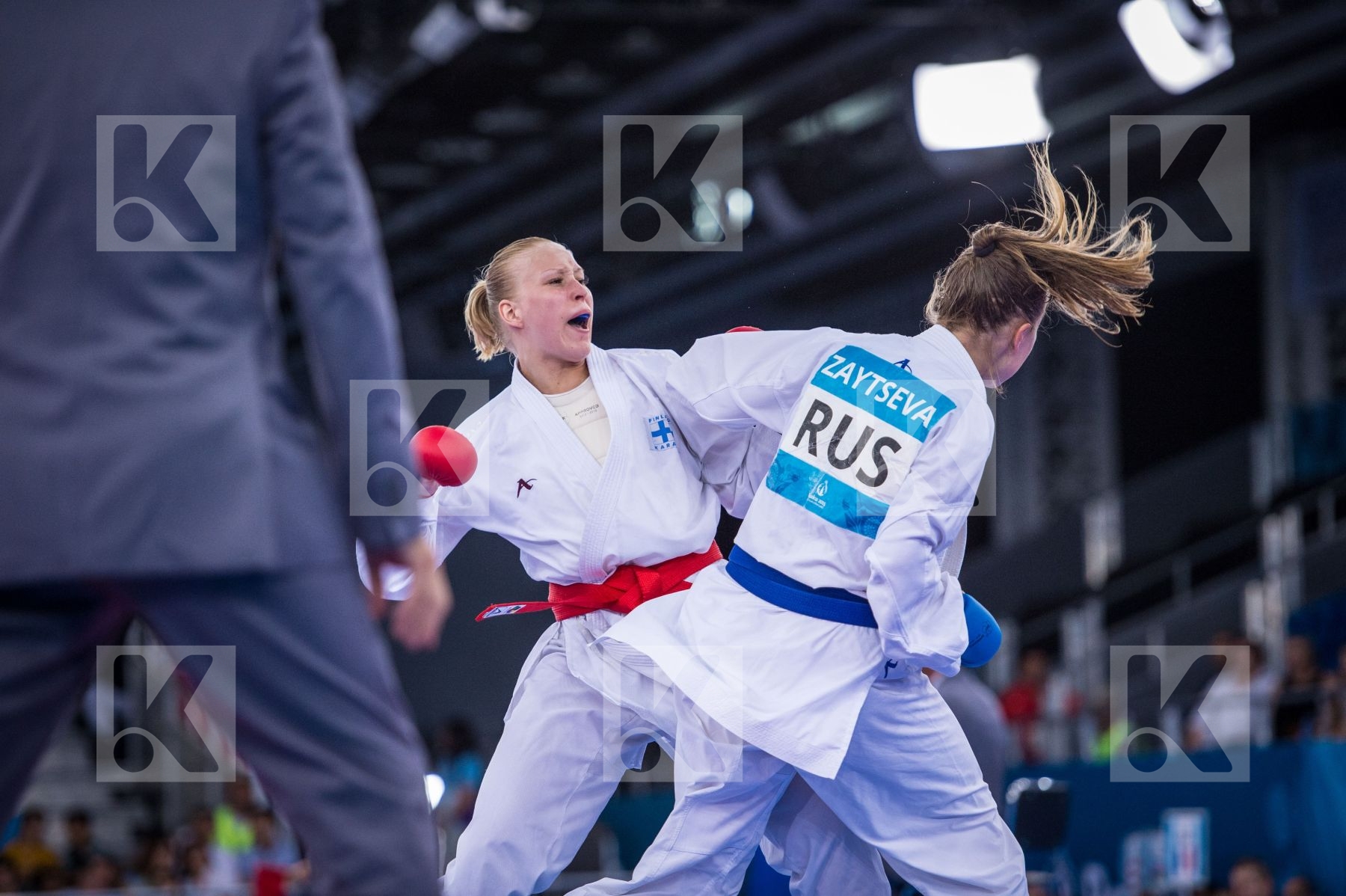 +68 kg day2 Finland kumite Kuusisto Helena qualification Russia