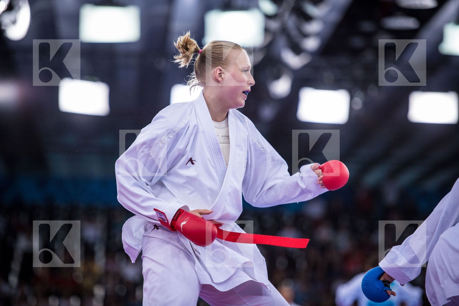 +68 kg Bulgaria day2 Finland Ganeva Borislava kumite Kuusisto He