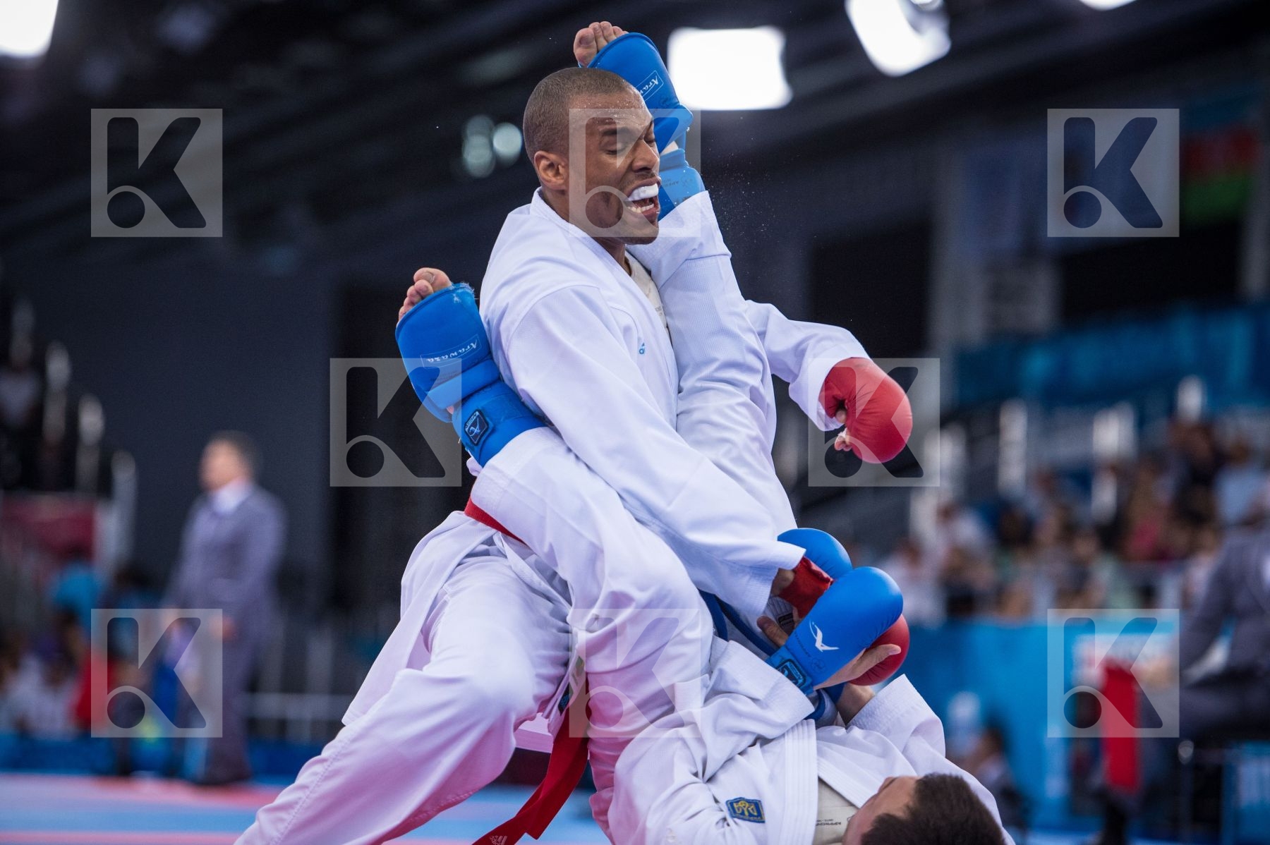 -84 kg day2 France Grillon Kenji Horuna Yaroslav kumite qualific