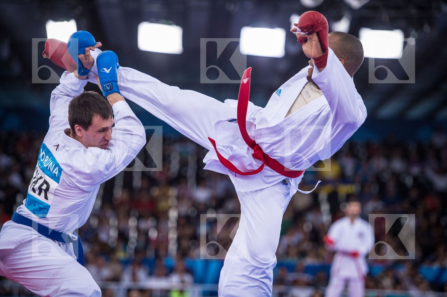 -84 kg day2 France Grillon Kenji Horuna Yaroslav kumite qualific