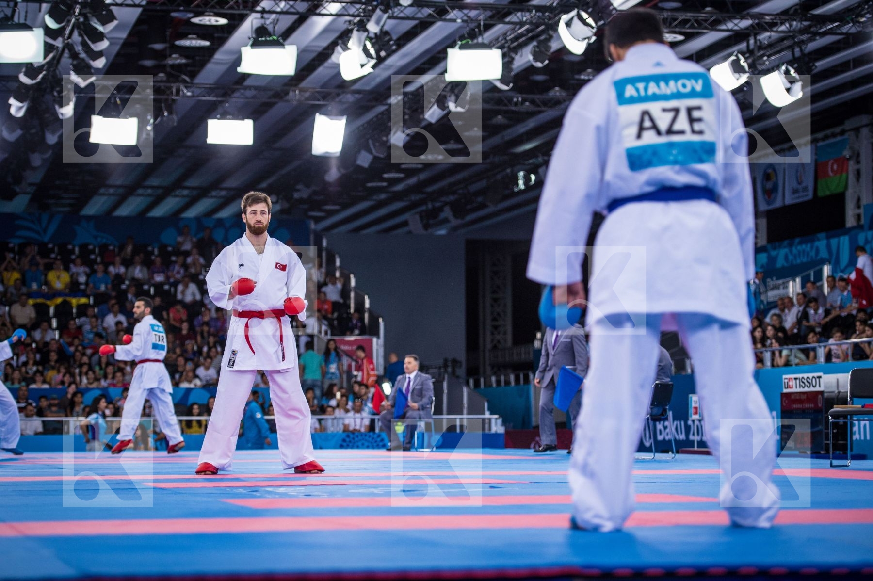 +84 kg Atamov Shahin Azerbaijan day2 Erkan Enes kumite qualifica