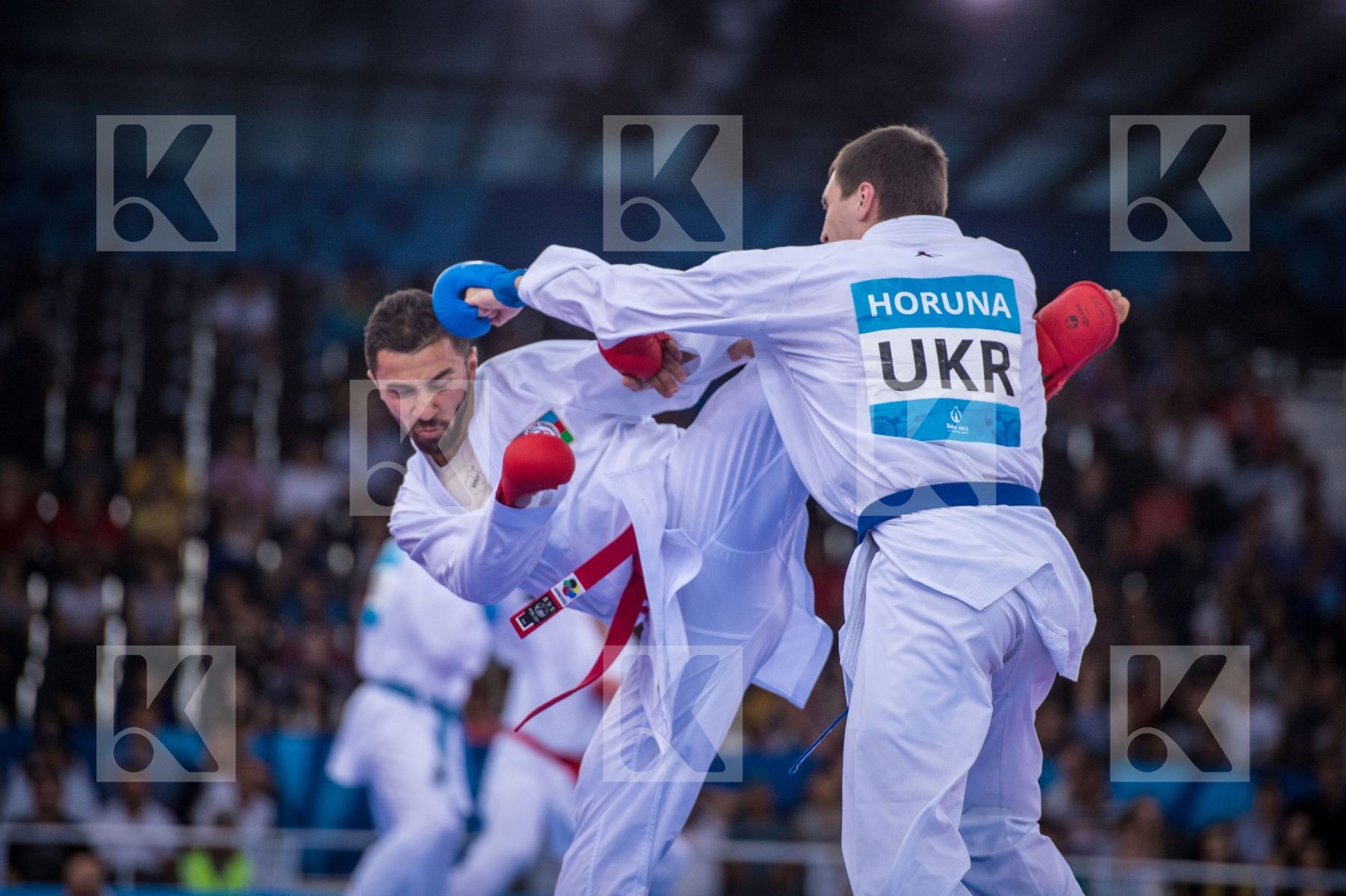 -84 kg Azerbaijan day2 Horuna Yaroslav kumite Mamayev Aykhan qua