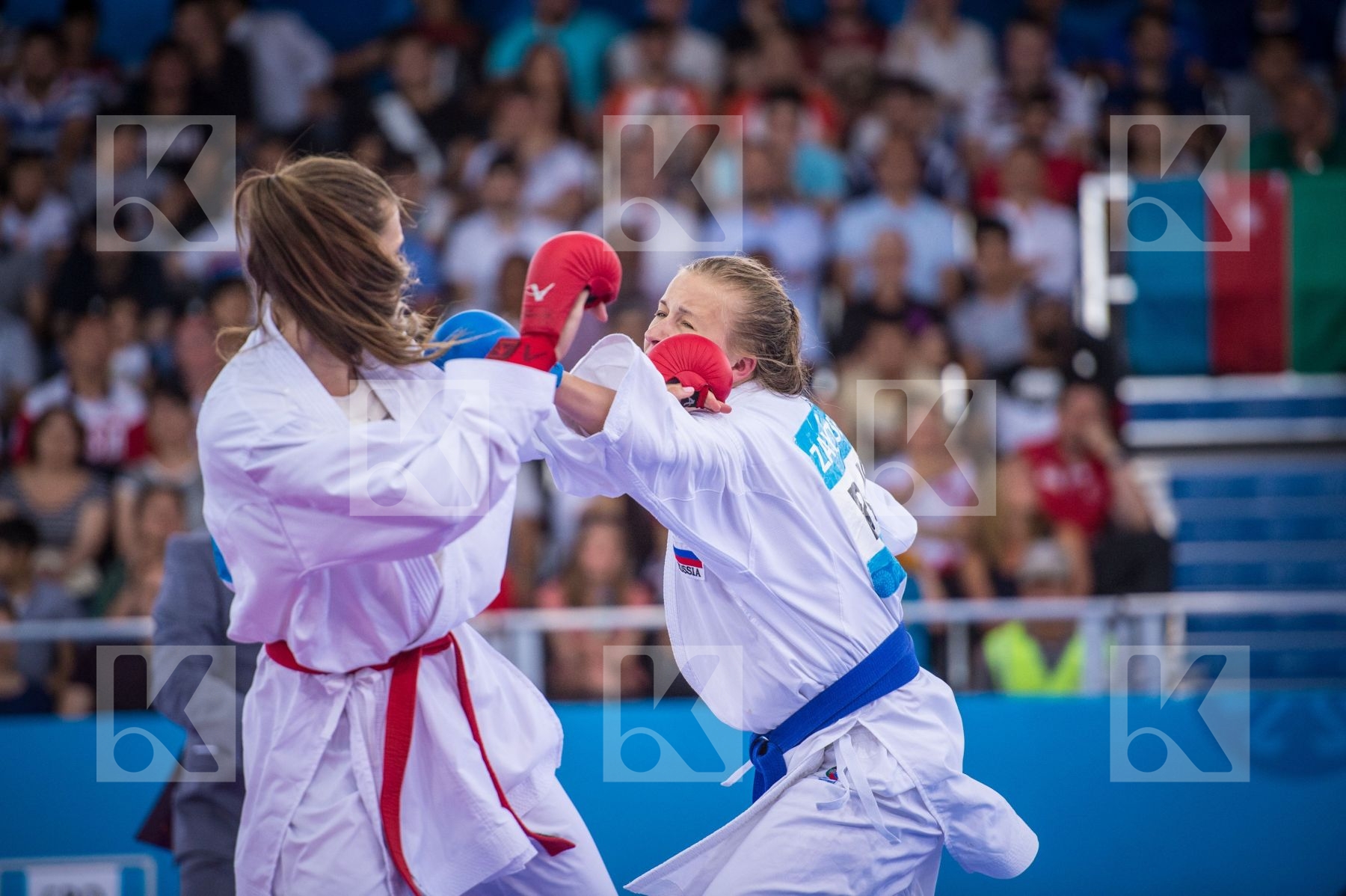 +68 kg Croatia day2 kumite Martinovic Masa qualification Russia